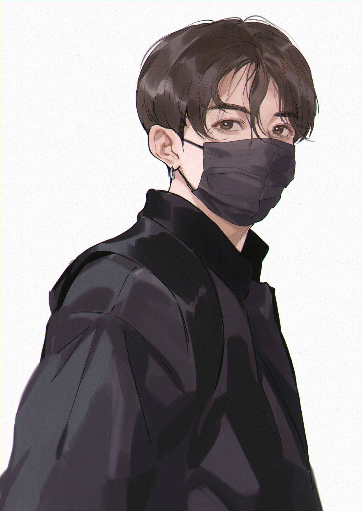 1242x1754 Anime Jungkook Wallpaper