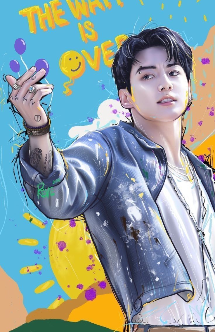 736x1136 BTS. Jungkook fanart, Fan art, Bts fanart