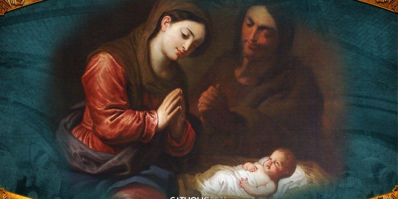 1280x640 Gorgeous Classical Paintings of the Nativity- HD Christmas Wallpaper CatholicViral