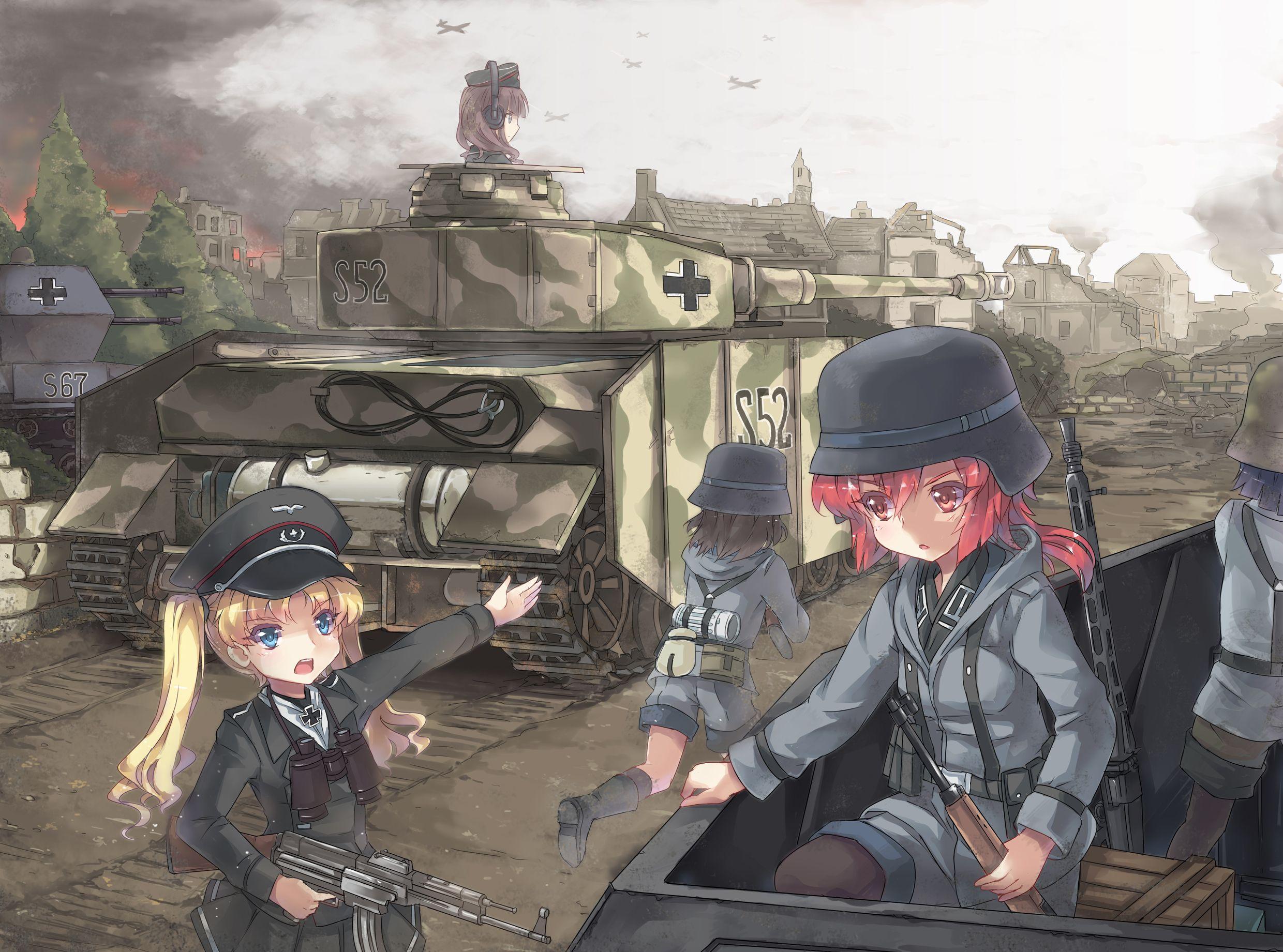 2480x1841 Garrison Cap Anime Image Board