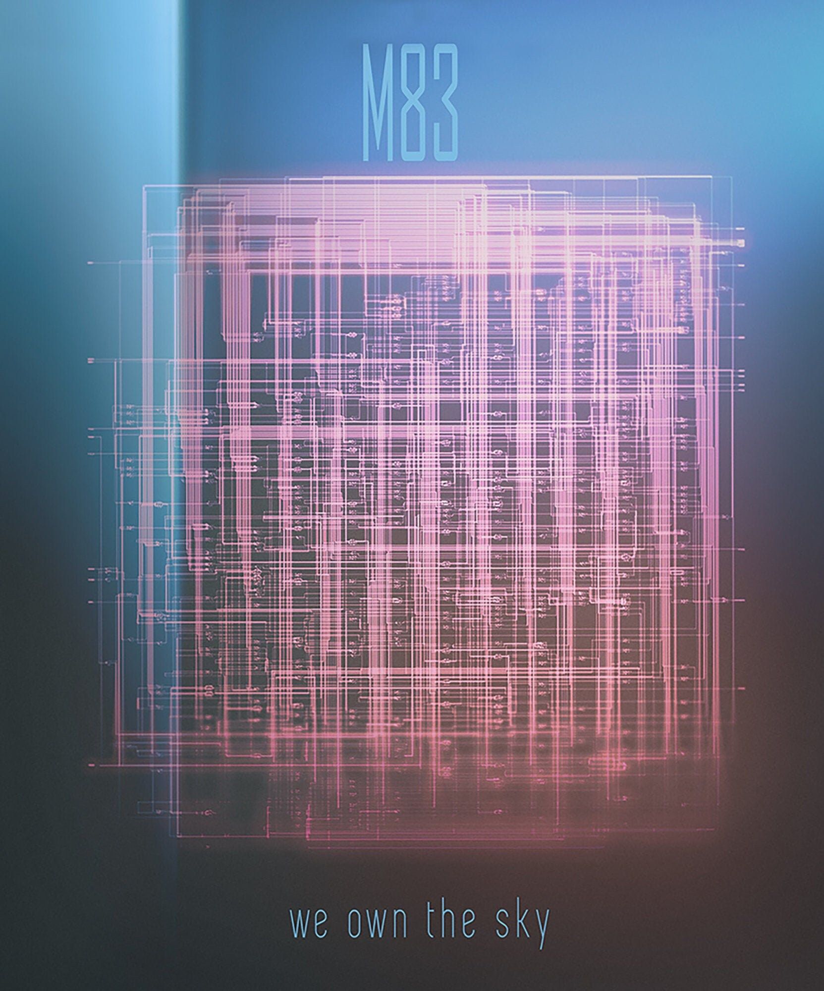1663x2000 M83 We Own the Sky Fan Art Music Art Art Print