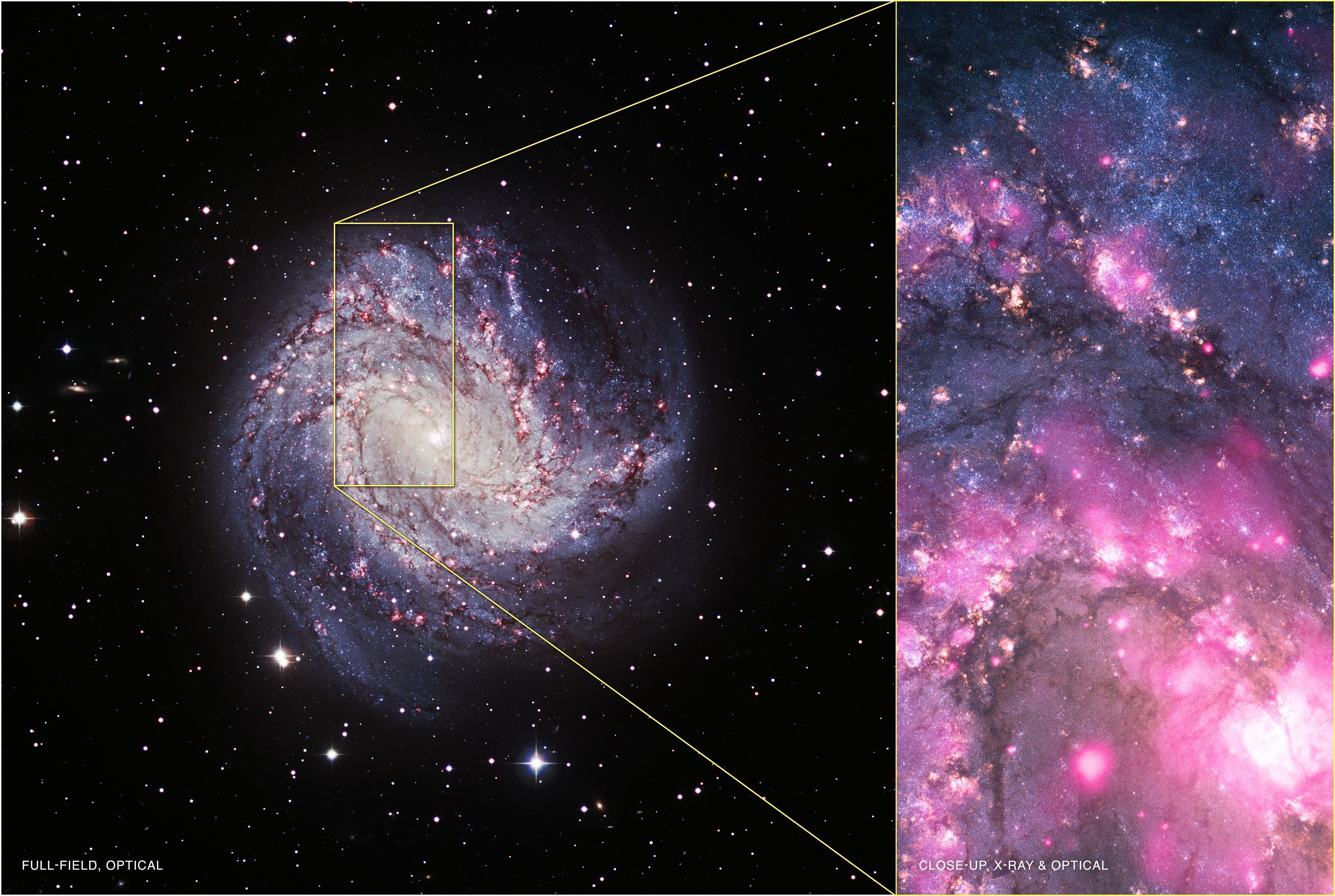 4915x3300 Chandra - Photo Album - M83 - April 2012
