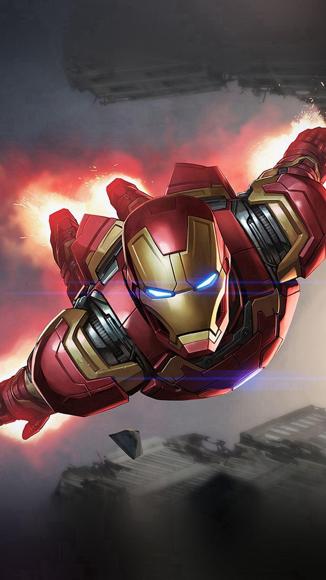 1080x1920 Ironman Hero Marvel Illustration Art #iPhone #wallpaper. Iron man art, Iron man wallpaper, Marvel iron man