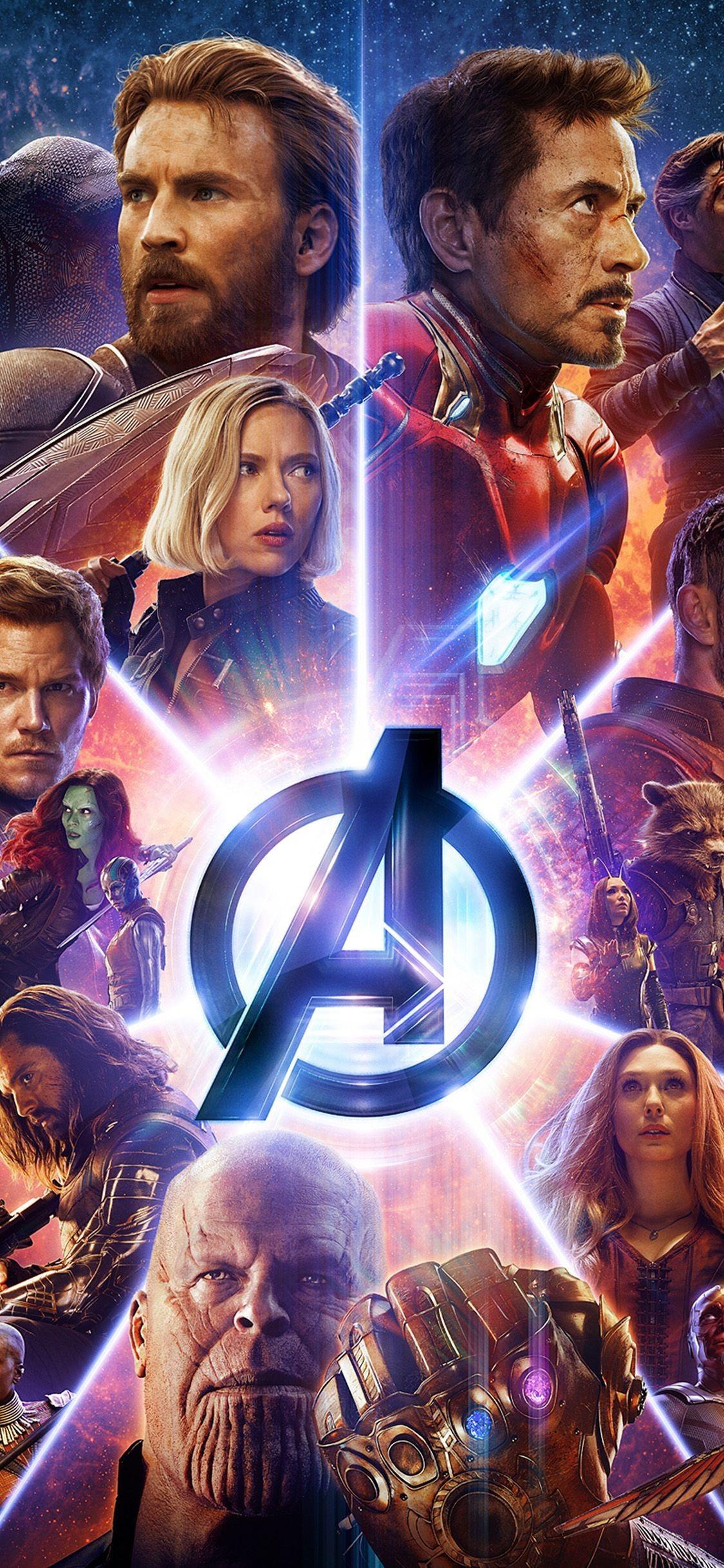 1125x2436 Marvel iPhone Wallpaper