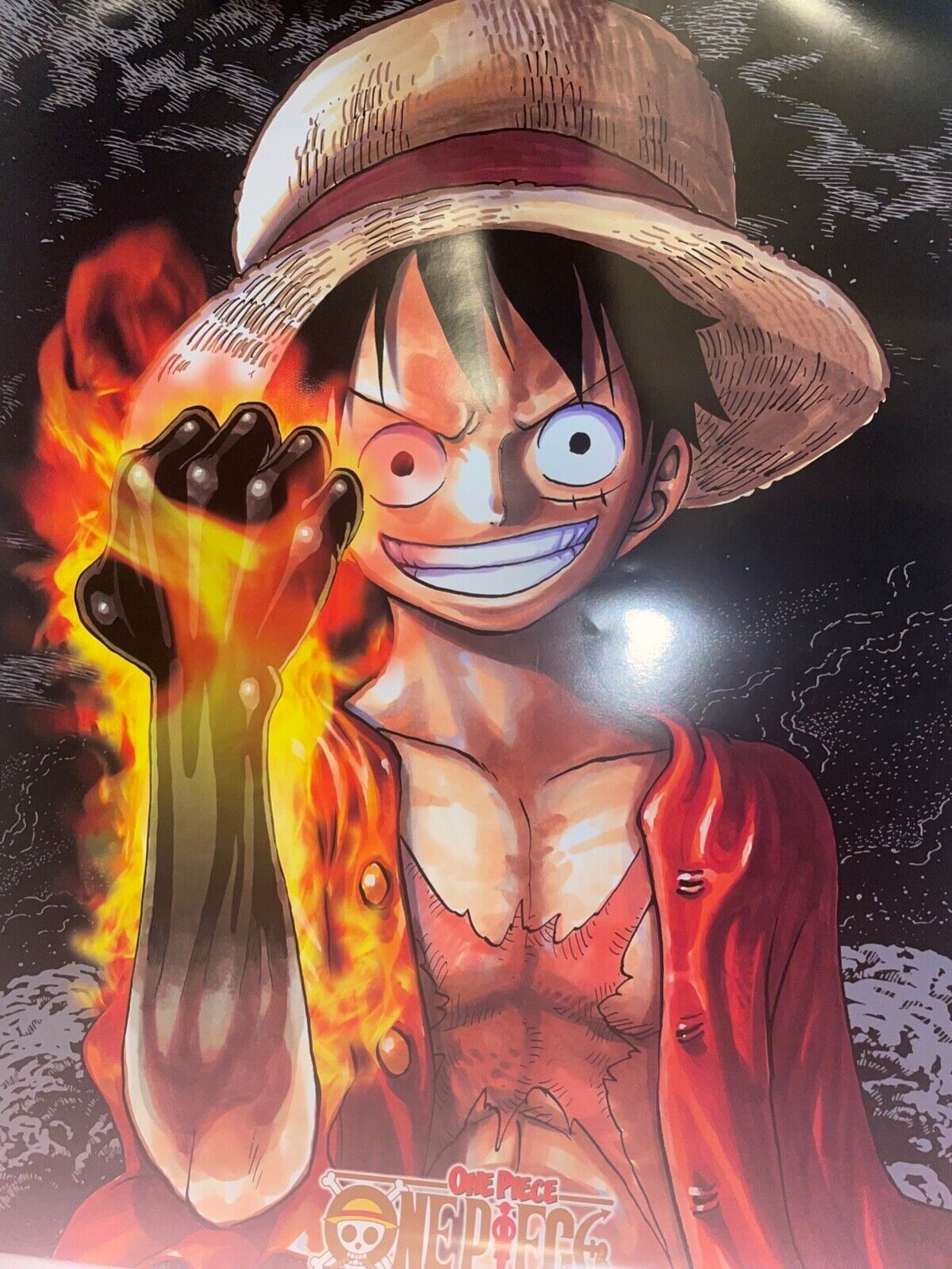 1200x1600 One Piece Monkey D. Luffy Red Hawk Poster