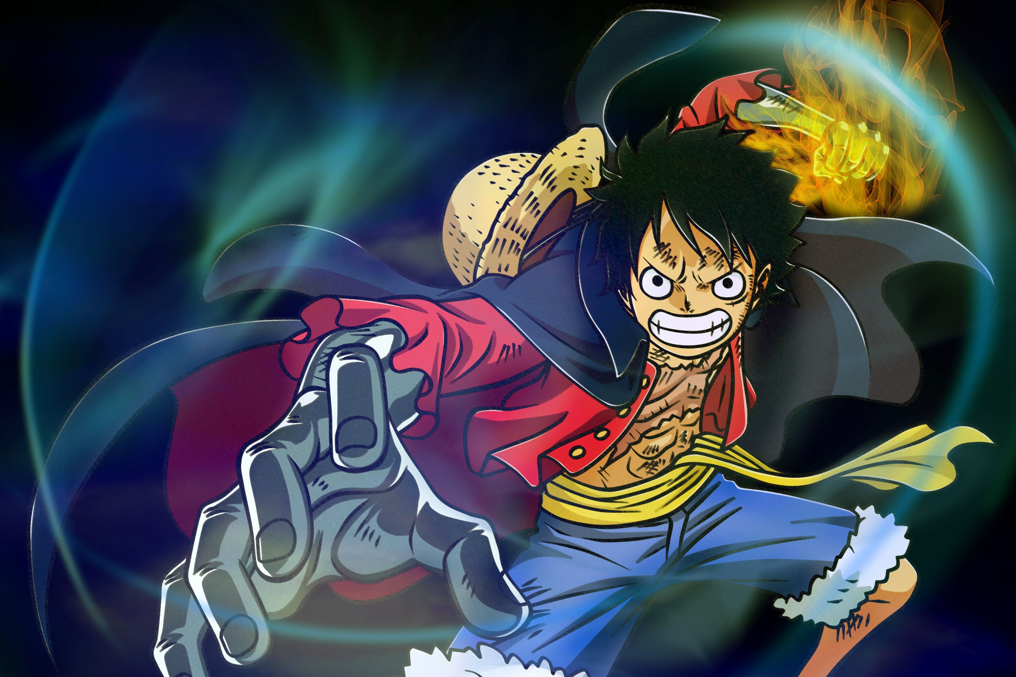 Luffy Red Hawk Wallpapers - Top Free Luffy Red Hawk Backgrounds ...