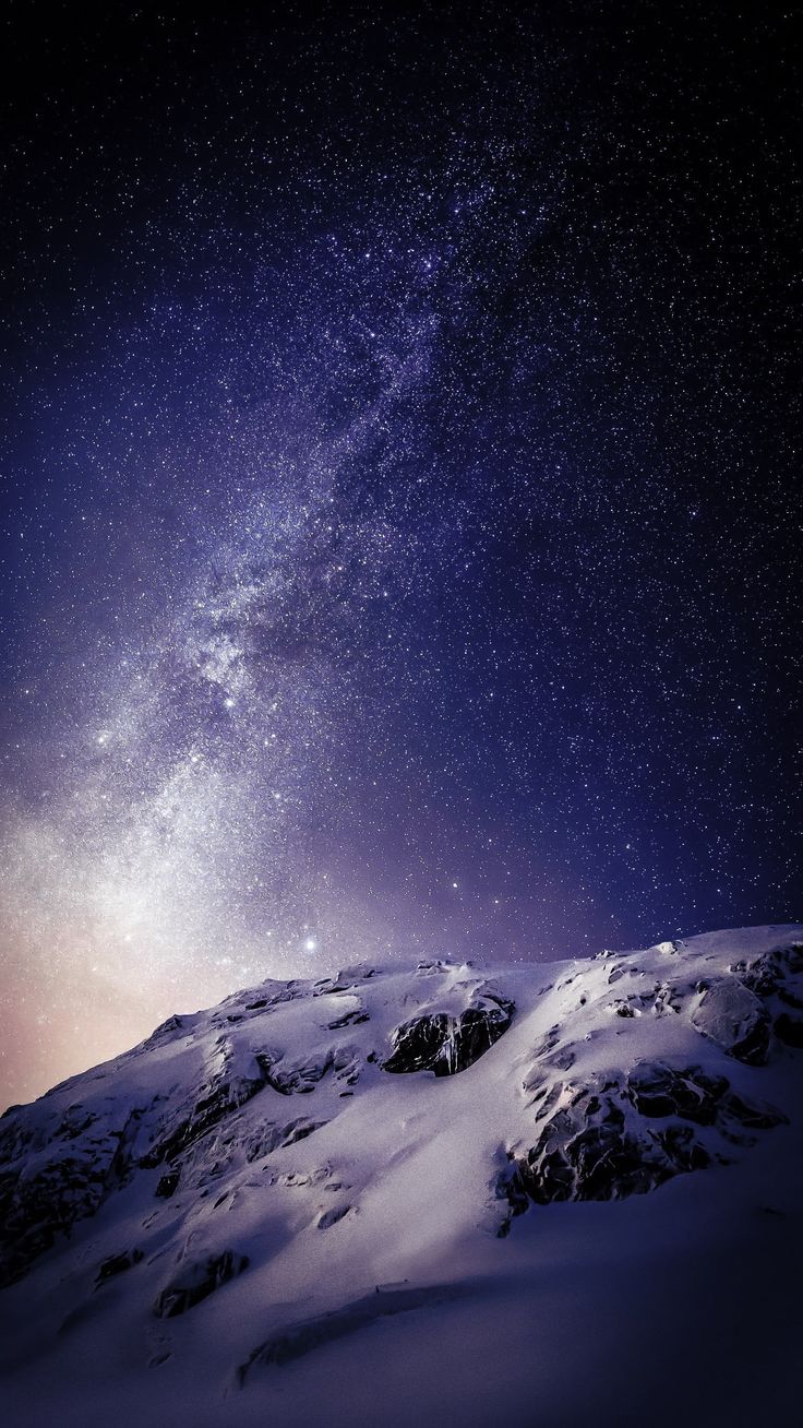 736x1308 milky way wallpaper #sky #mountains portrait display #night #snow #edited #iOS K #wallpaper #hdwallpaper #. Night sky wallpaper, Mountain wallpaper, Night skies