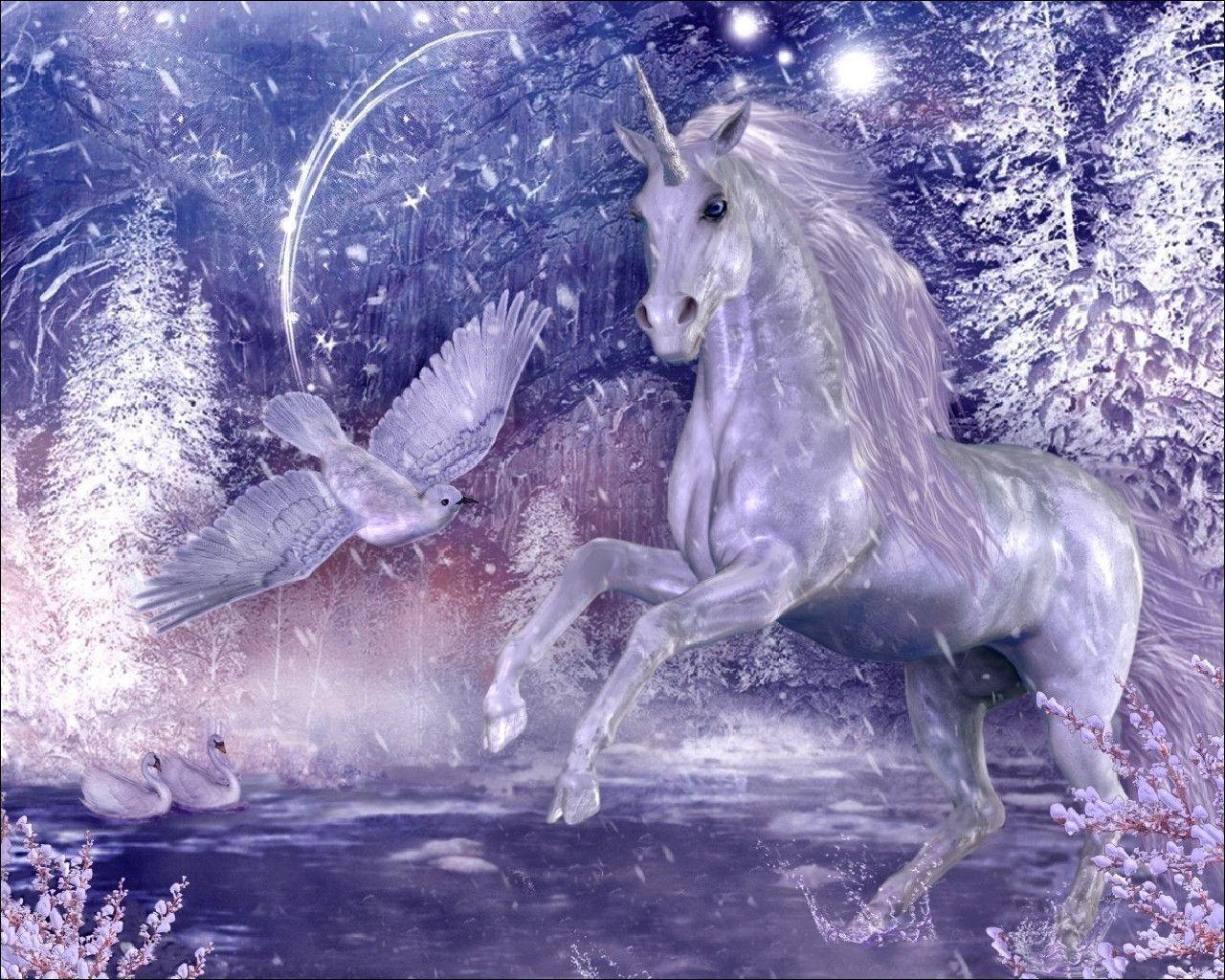1280x1024 Unicorn Desktop Background