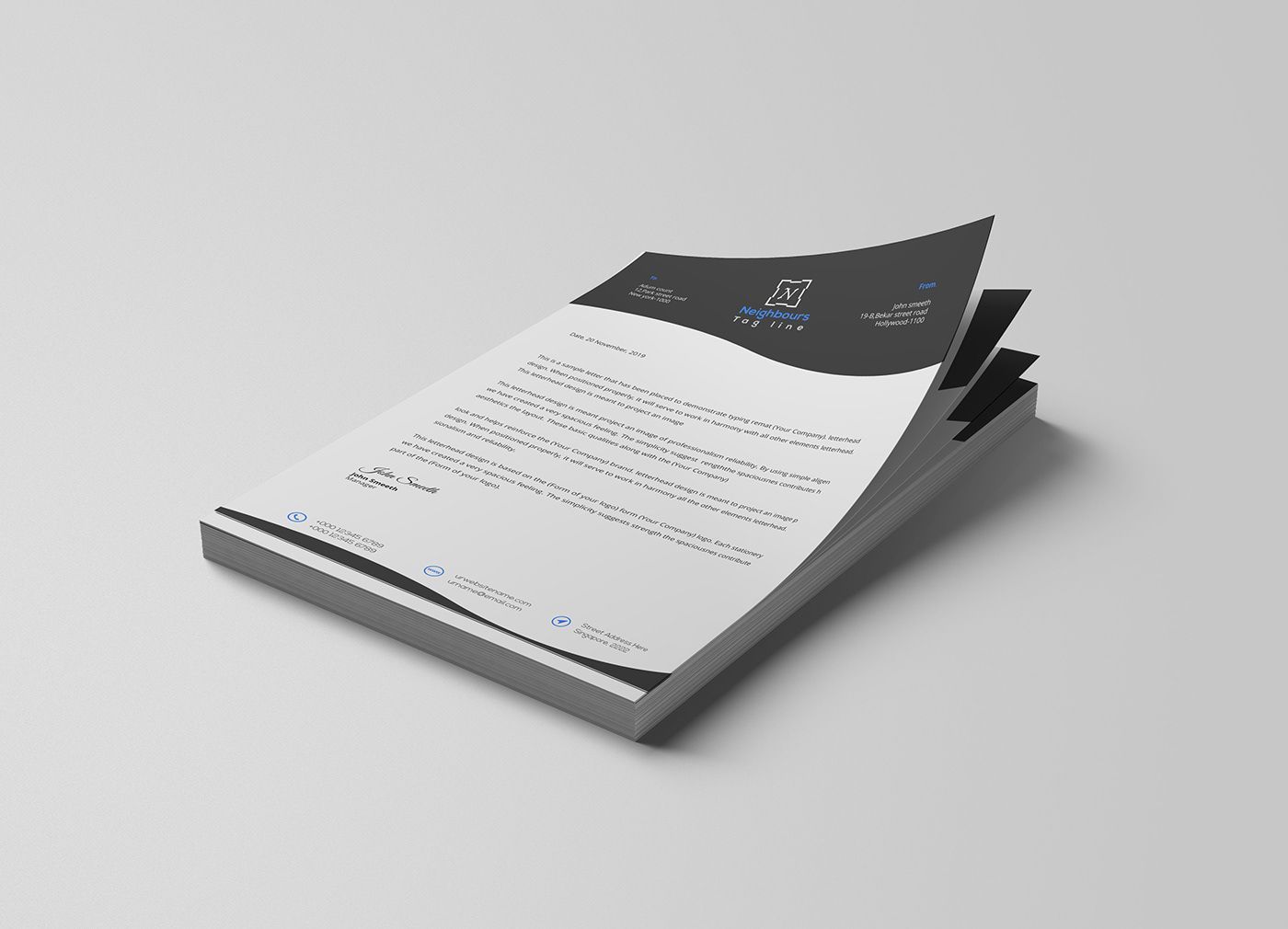 Letterhead Wallpapers Top Free Letterhead Backgrounds WallpaperAccess