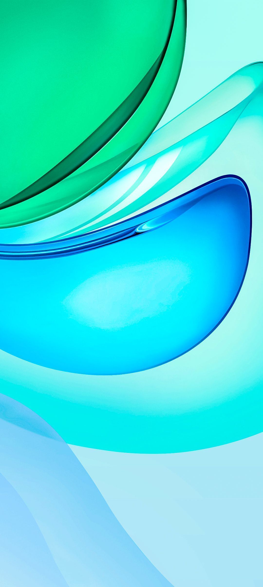 1080x2408 Wallpaper Close Up, Green, Azure, Line, Aqua, Background Free Image