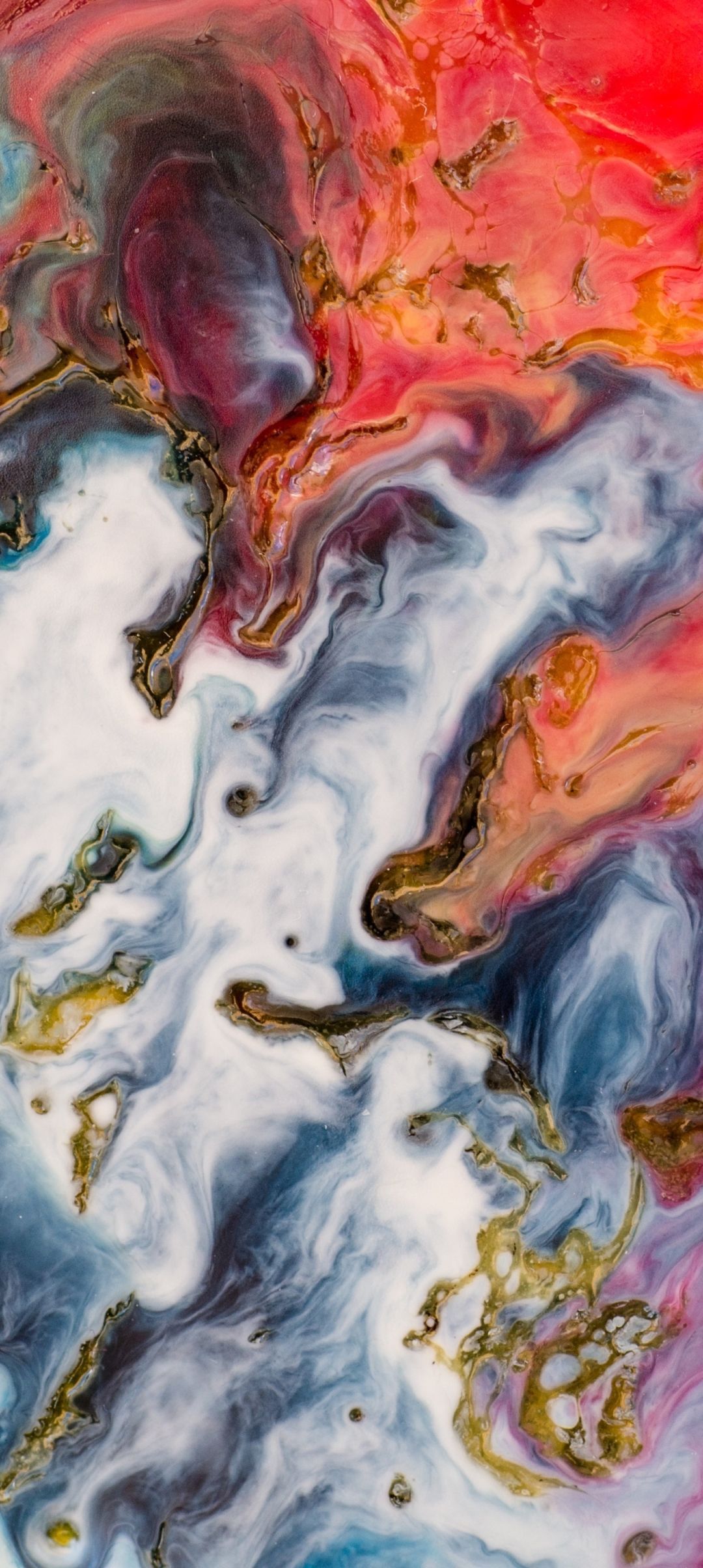 1080x2408 Paint Phone Wallpaper by Edith Lüthi