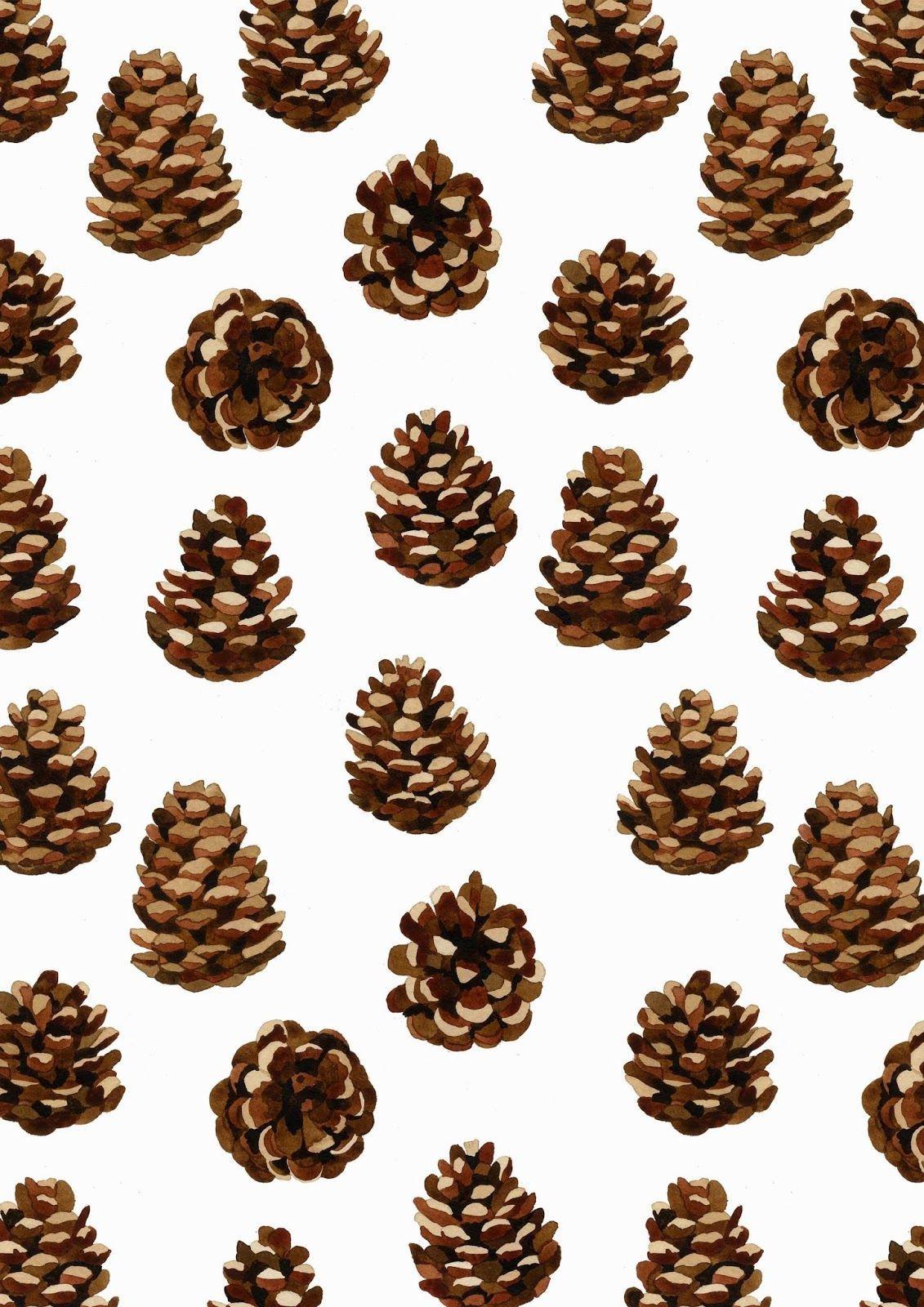 Pine Cone Pattern iPhone Wallpapers - Top Free Pine Cone Pattern iPhone