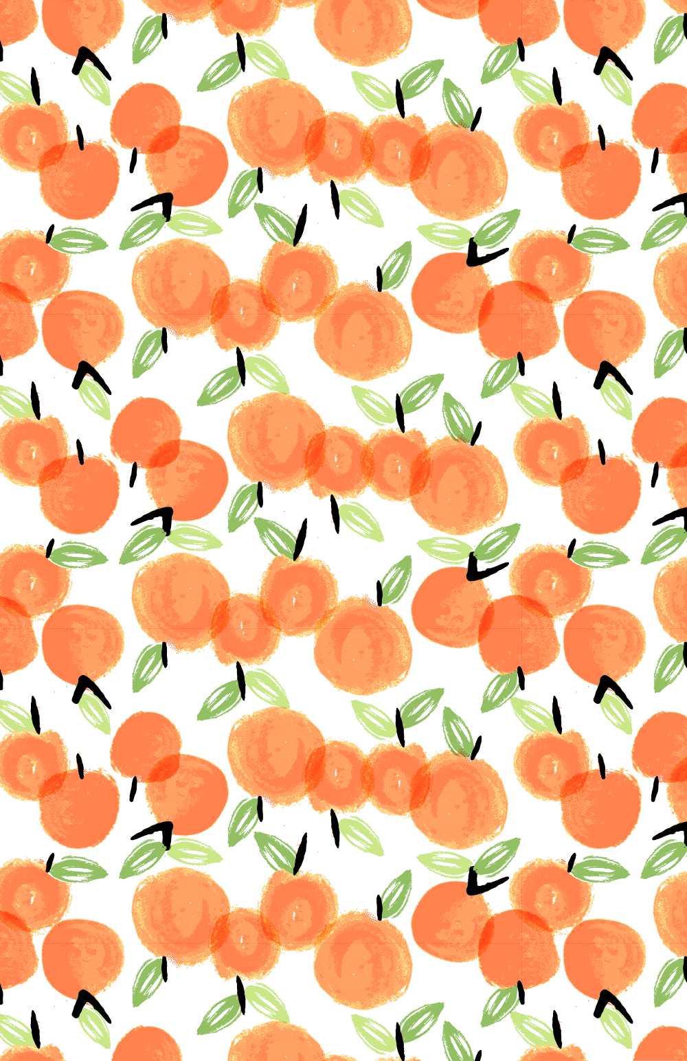 Cute Aesthetic Cute Orange Wallpaper Iphone Wallpapershit