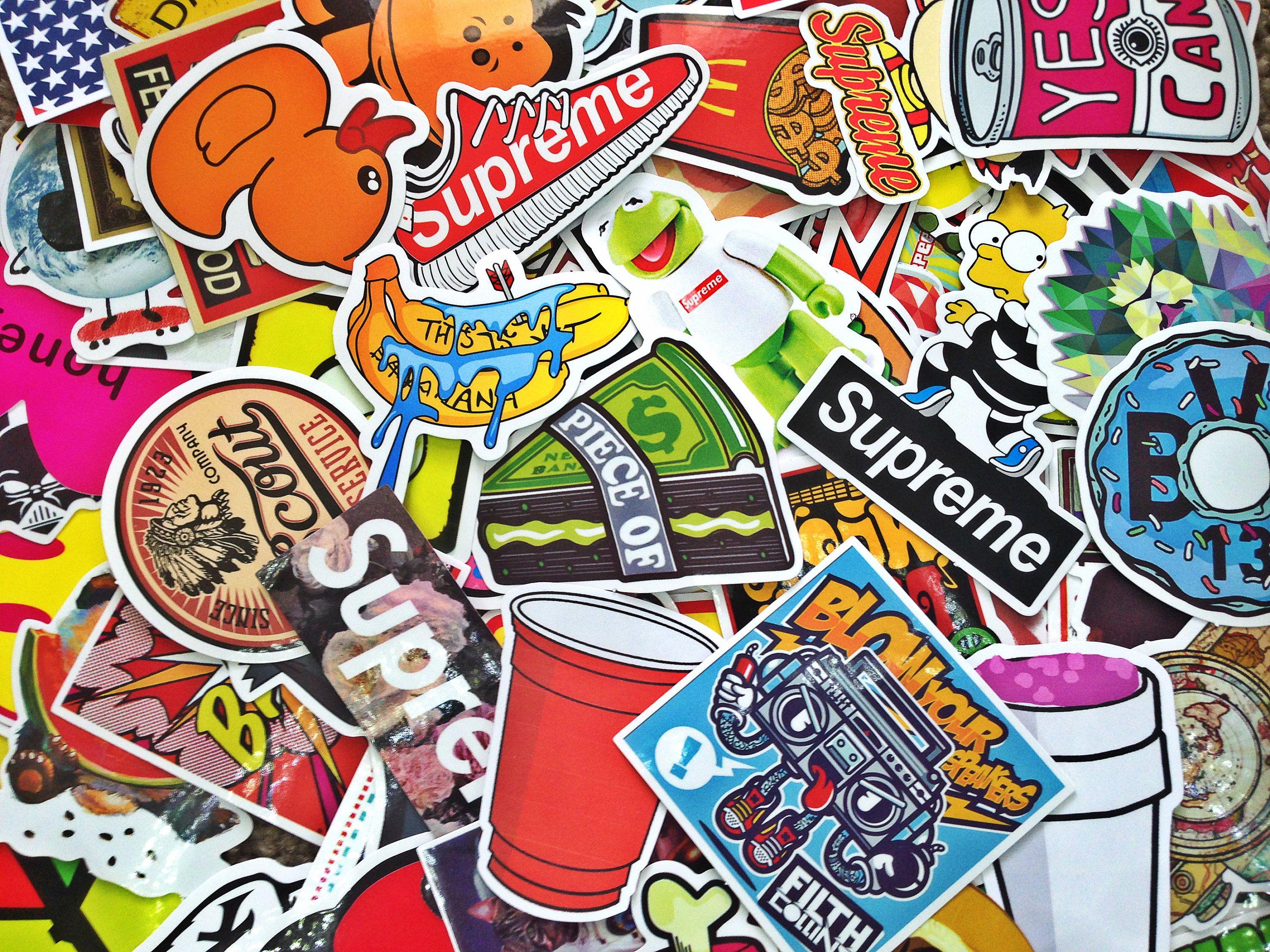 Hypebeast Sticker Bomb Wallpapers Top Free Hypebeast Sticker