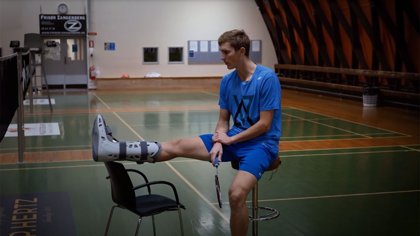 1366x768 Viktor Axelsen looking forward to returning to court after ankle surgeryBadminton