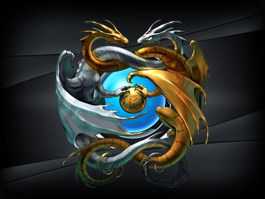 1024x768 Dragon Heart Wallpaper. Letter a Studio