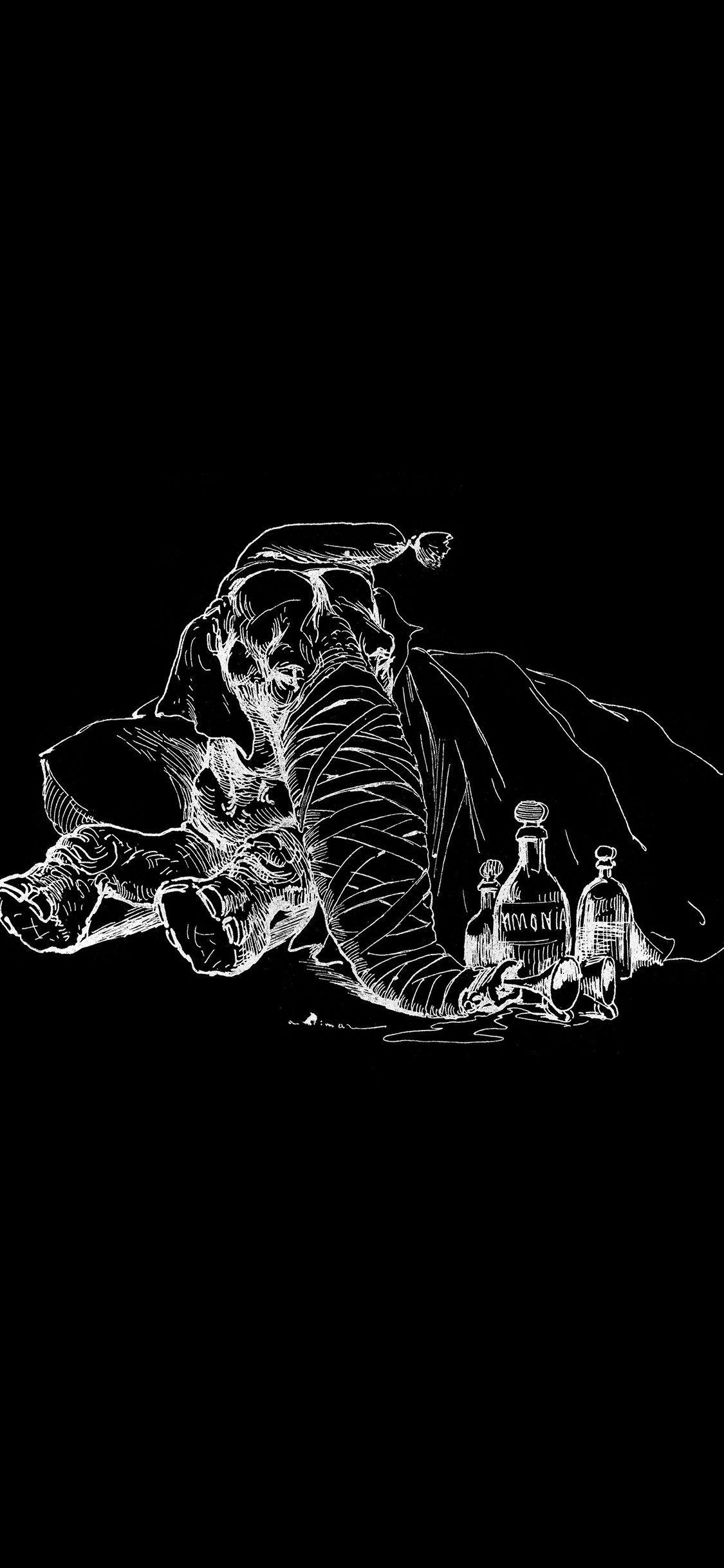 1125x2436 iPhone 8 wallpaper. elephant