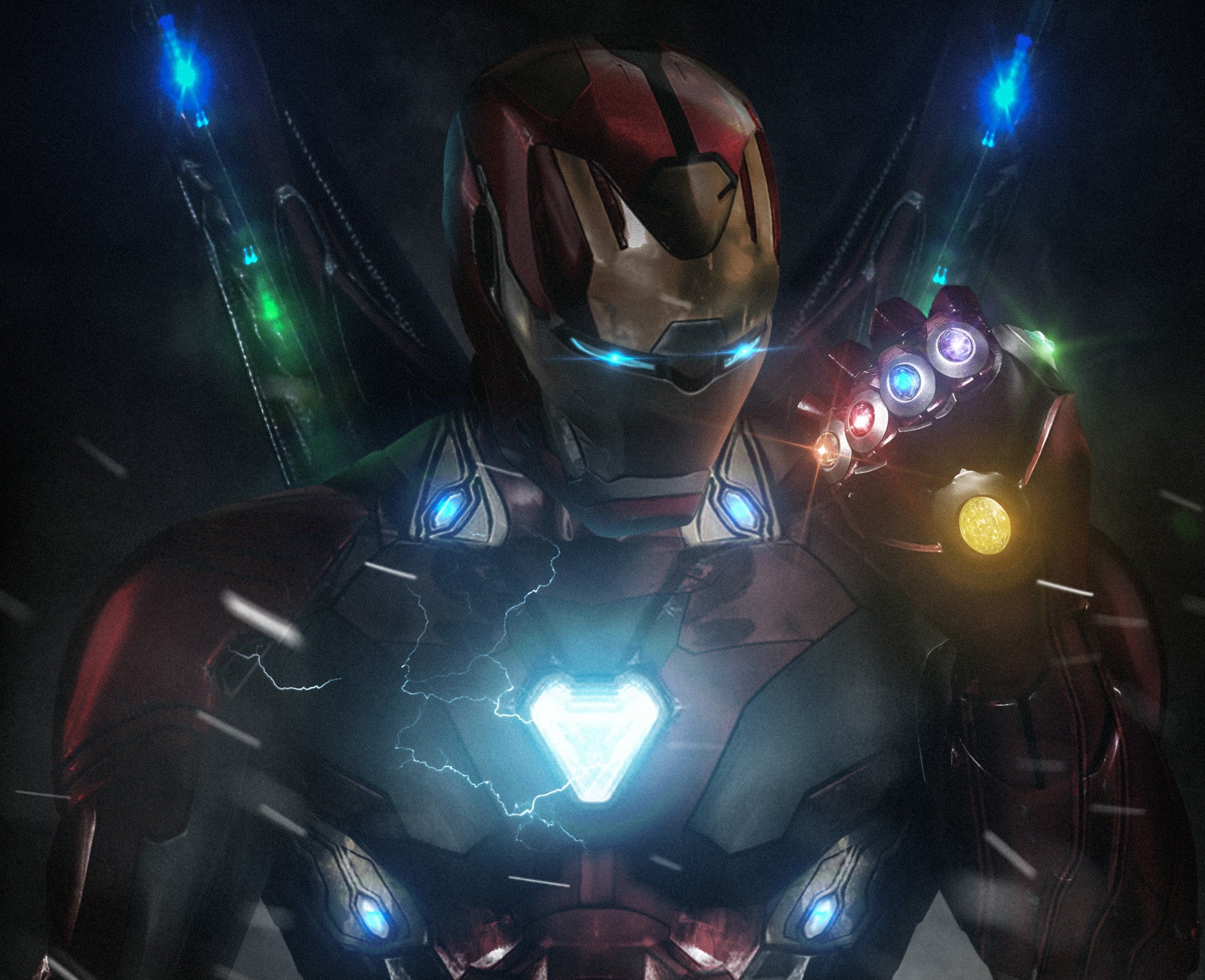 2559x2081 Wallpaper Iron Man, Doctor Strange, Spider Man, Marvel Comics, Space, Background Free Image