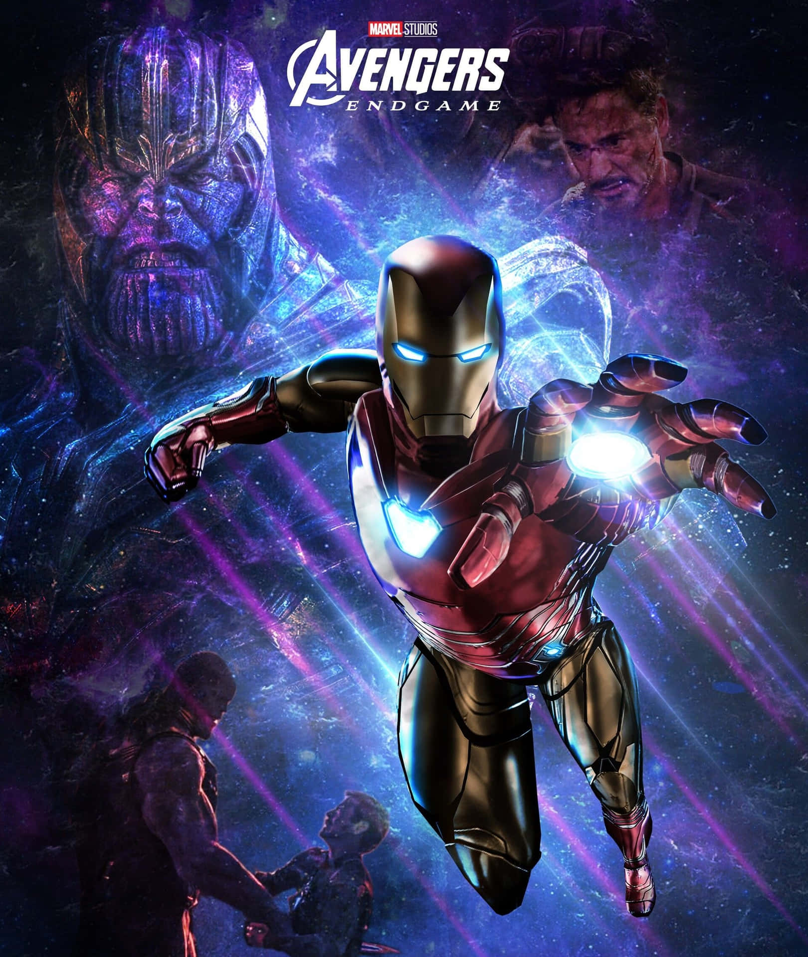 1620x1920 Download Avengers Iron Man Endgame Fanart Wallpaper