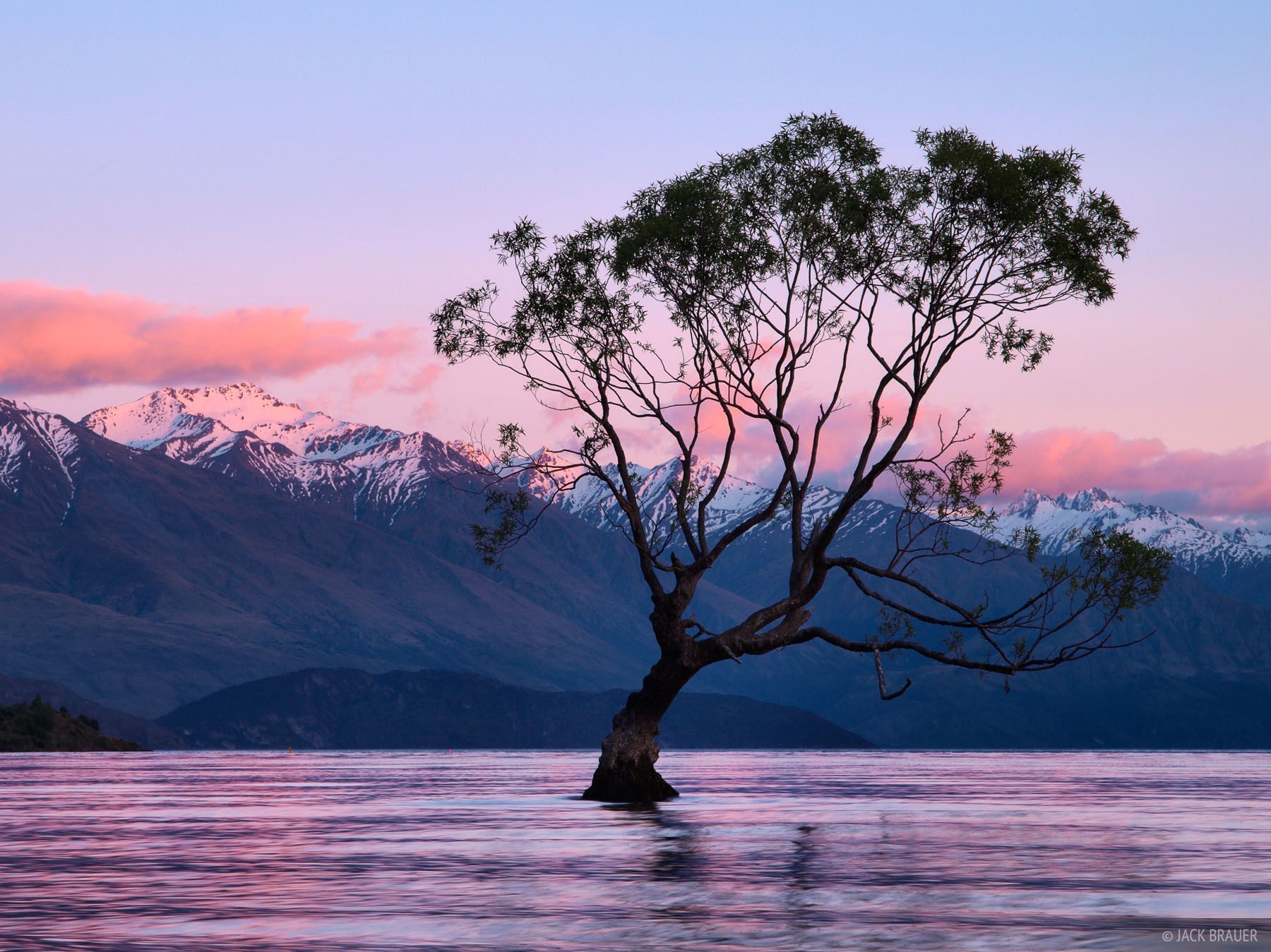 1800x1349 Wanaka Sunrise. New Zealand. Mountain Photography