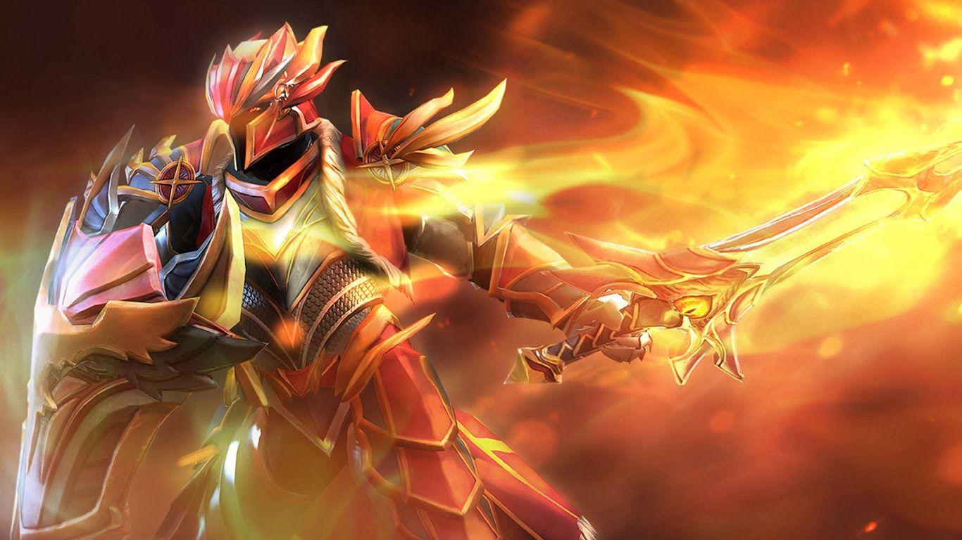 1366x768 Dota2 : Dragon Knight HD Desktop
