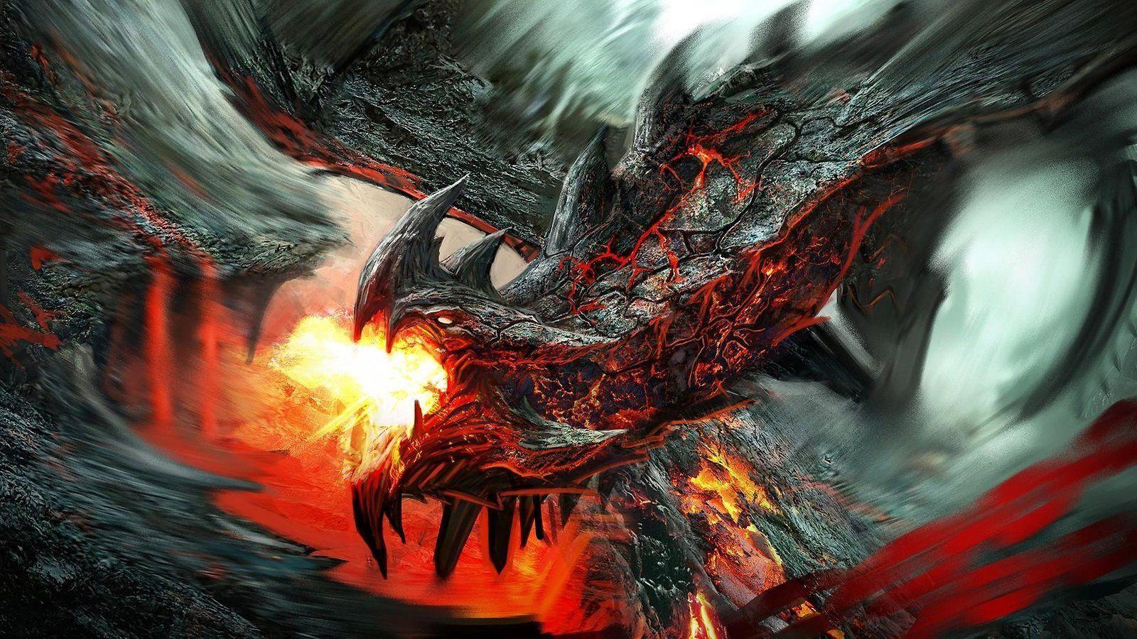 1600x900 Japanese Dragon Wallpaper
