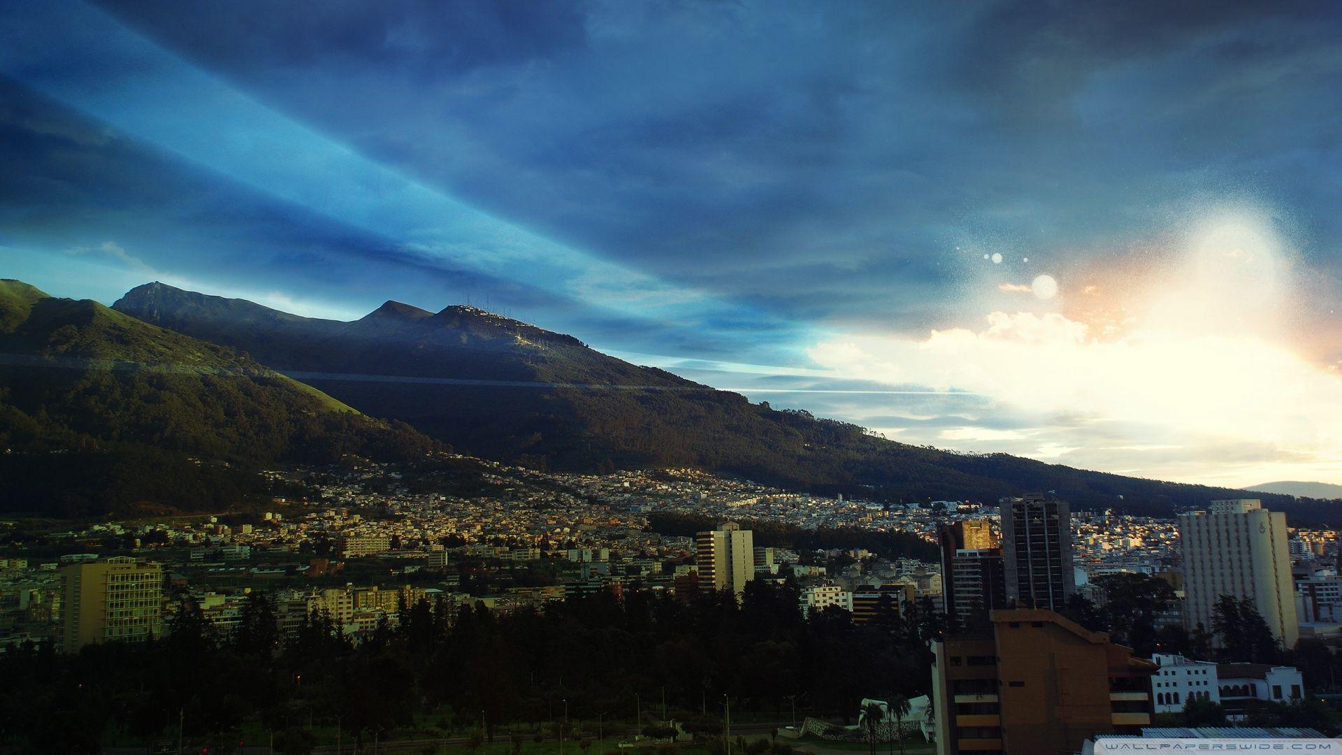 1920x1080 Mountain City ❤ 4K HD Desktop Wallpaper for 4K Ultra HD TV • Tablet