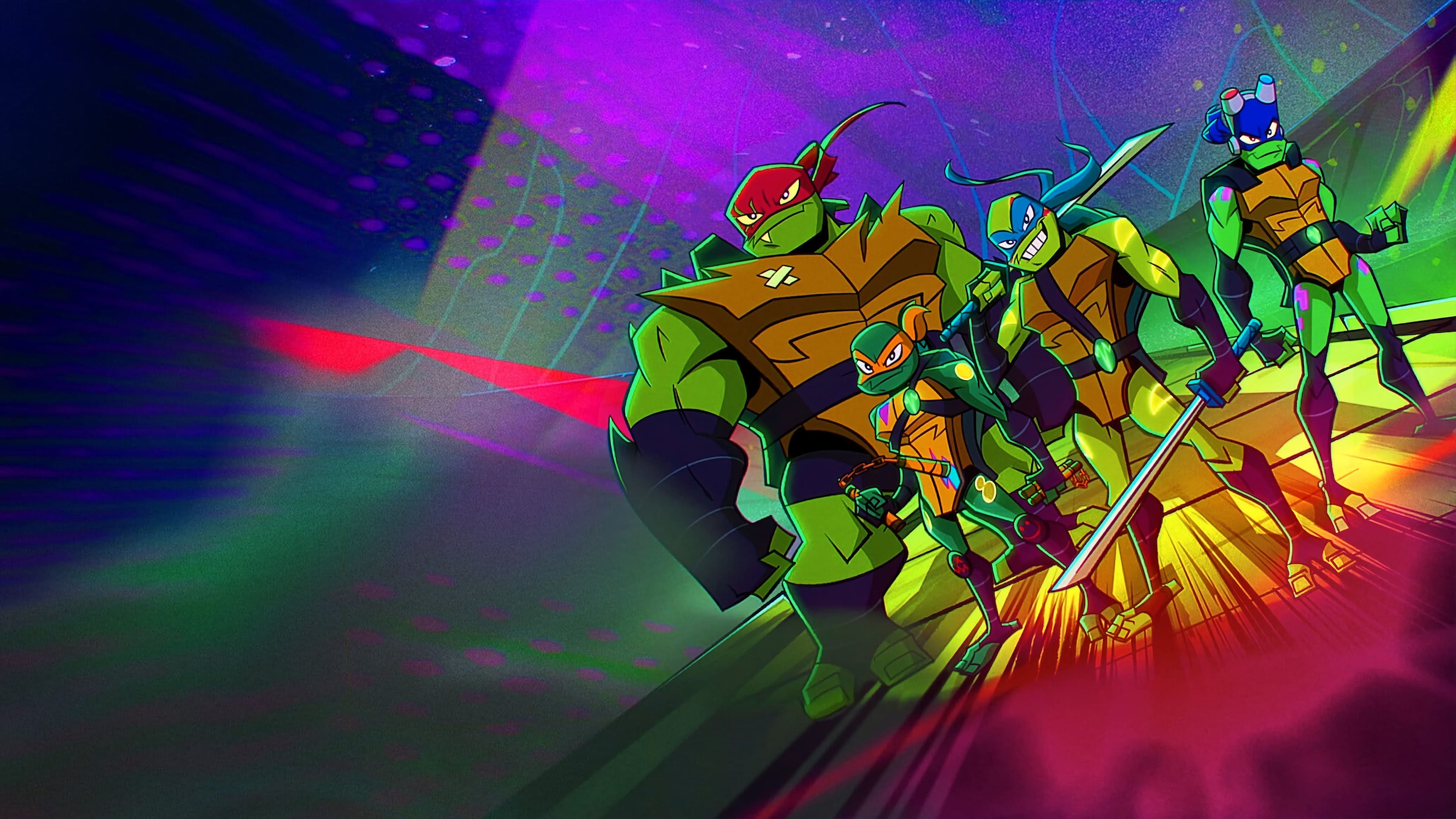 3840x2160 Movie Rise of the Teenage Mutant Ninja Turtles: The Movie 4k Ultra HD Wallpaper