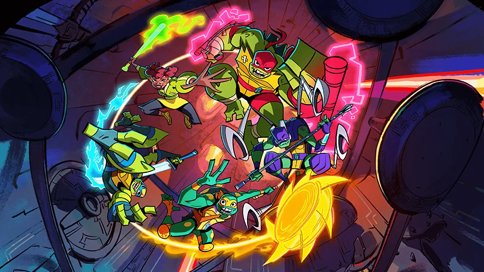 1600x900 Rise Of The TMNT Wallpaper HD
