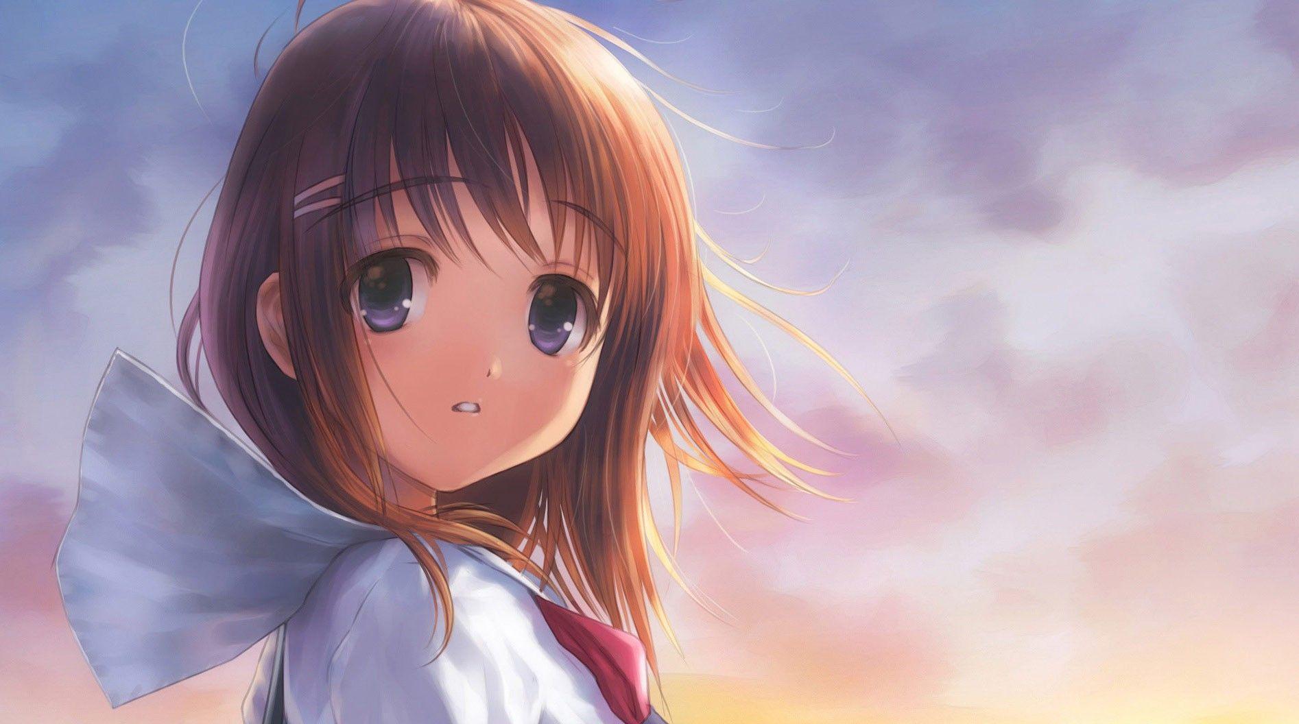 1894x1056 Sad Anime Girl Wallpaper