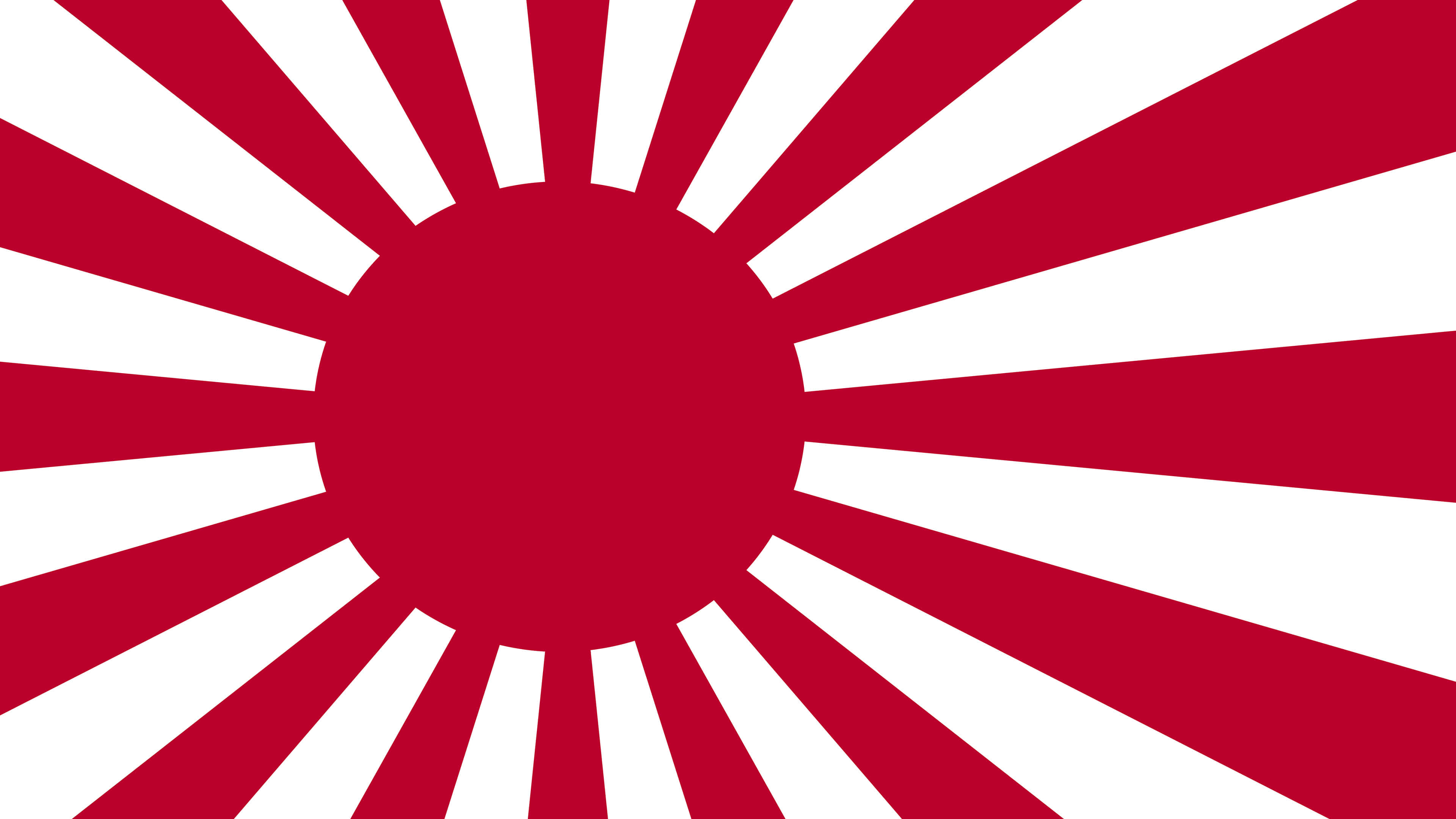 3840x2160 Imperial Japanese Rising Sun Flag UHD 4K Wallpaper