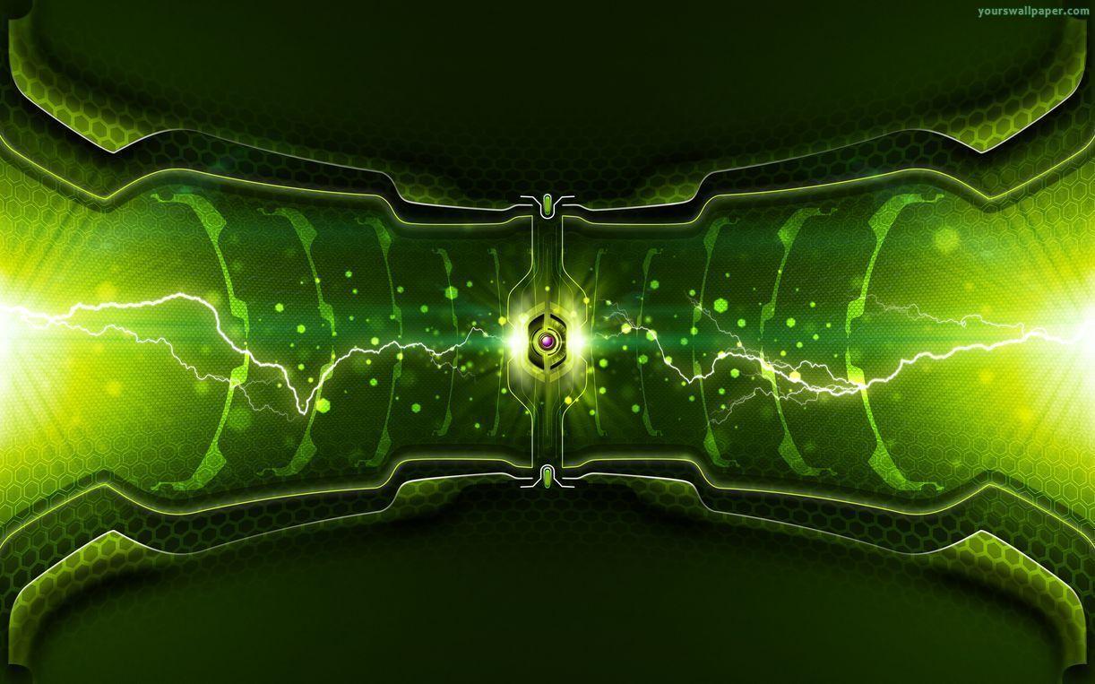 1222x763 Free Neon Green Background
