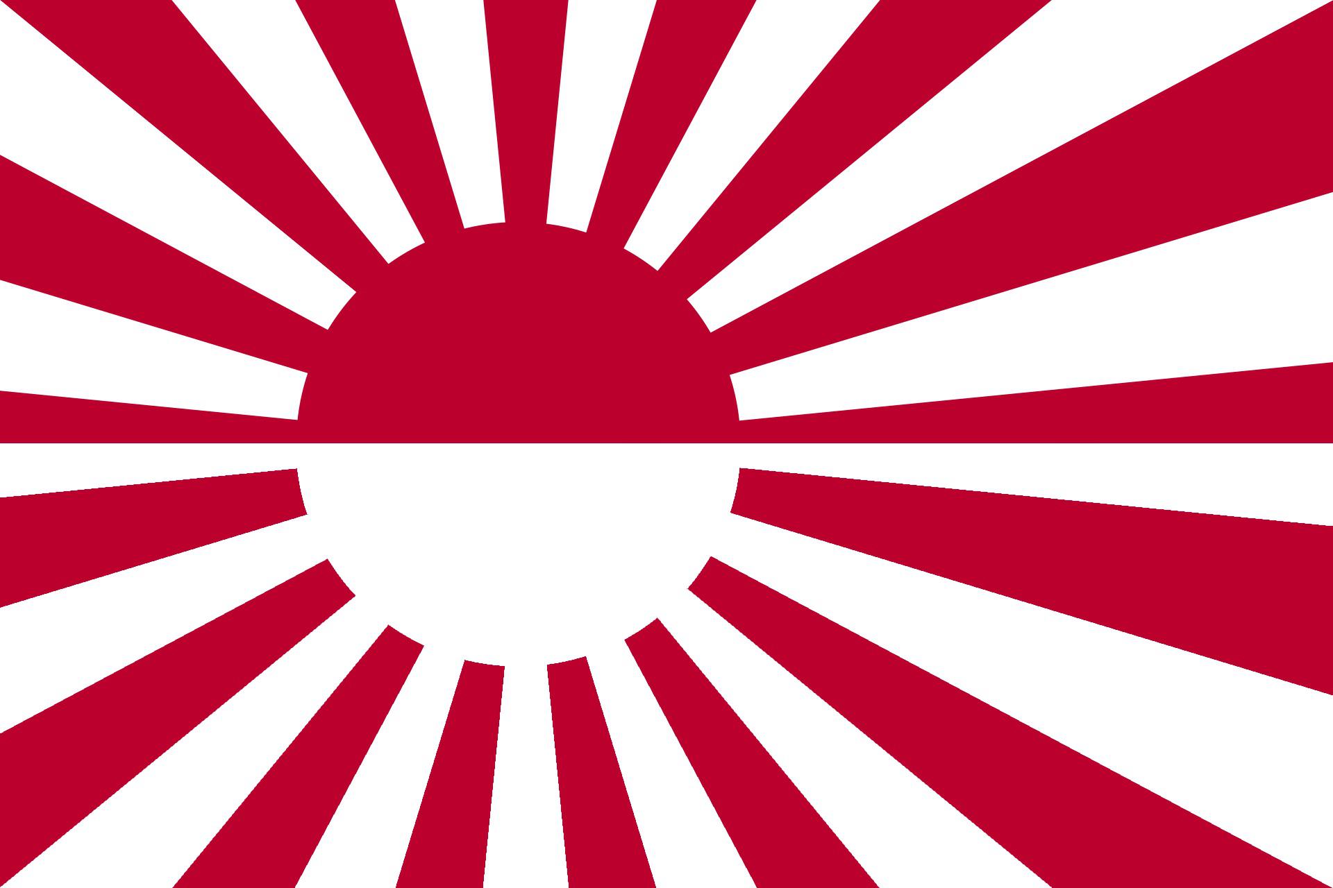 1920x1280 Flag of Imperial Japan in the style of Greenland