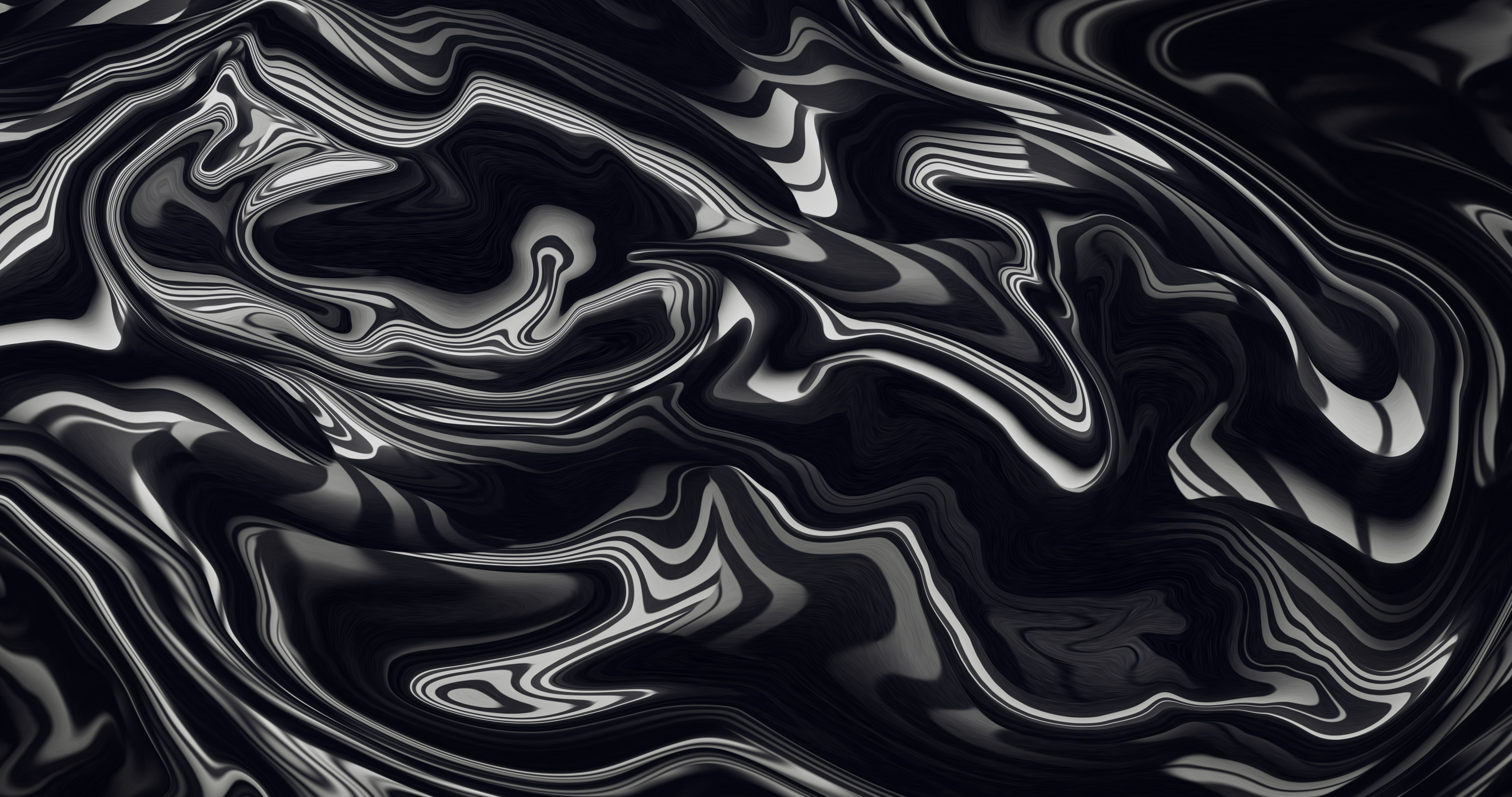 8192x4320 Wallpaper / liquid, shapes, abstract, 8 K, artwork, fluid, 8K, illusion, monochrome, digital art free download