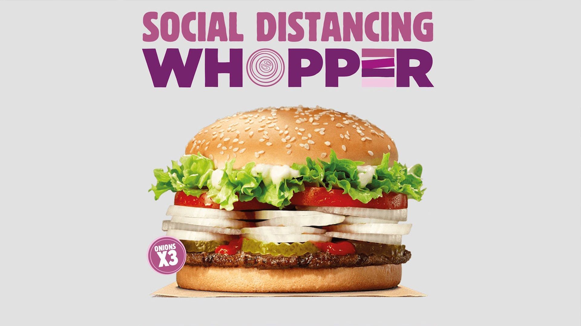 1920x1080 Burger King's genius Social Distancing Whopper will make your eyes water