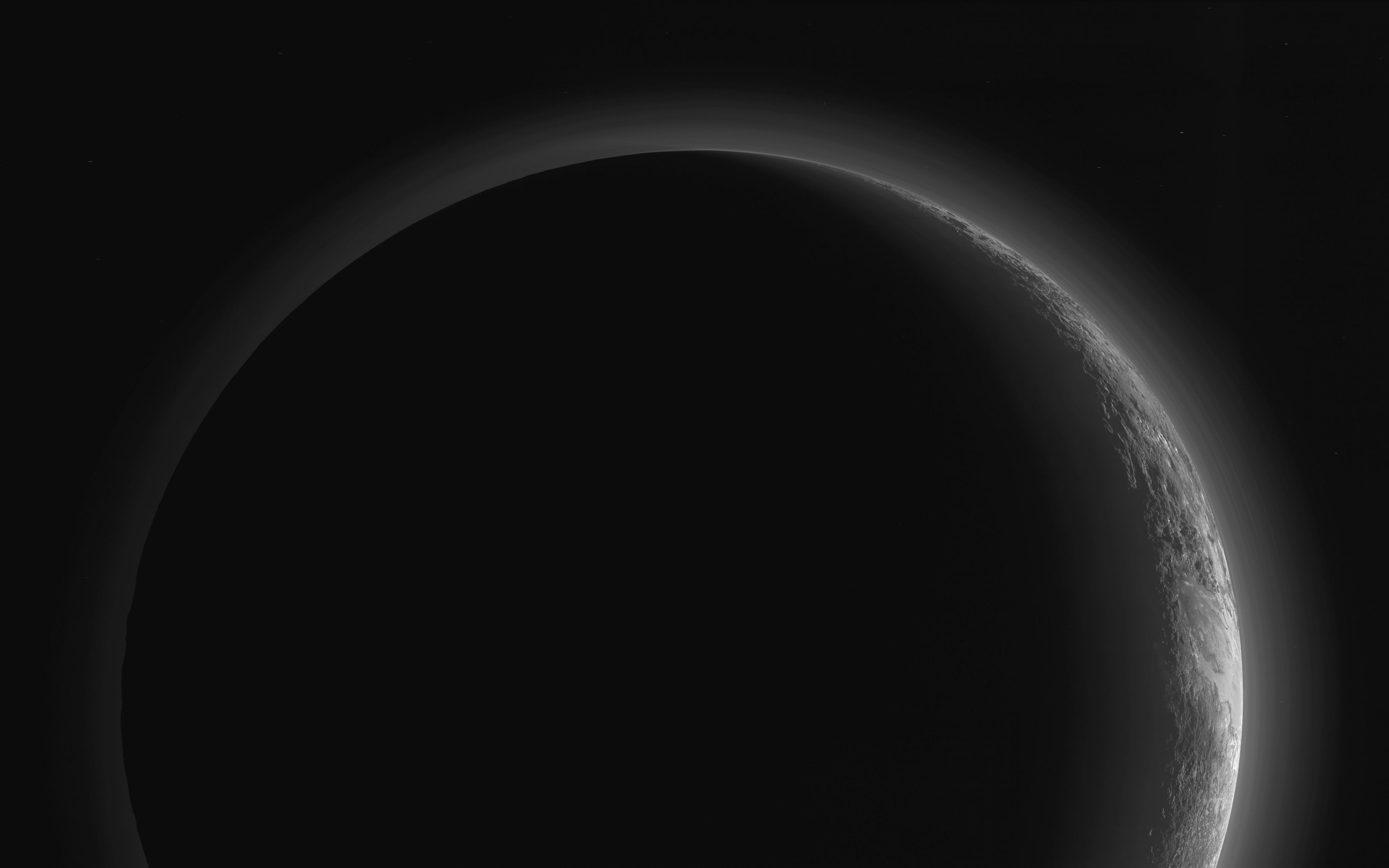 3840x2400 Download 3840x2400 Wallpaper Pluto, Dark, Space, Planet, 8k, 4 K, Ultra HD 16: Widescreen, 3840x2400 HD Image, Background, 28142
