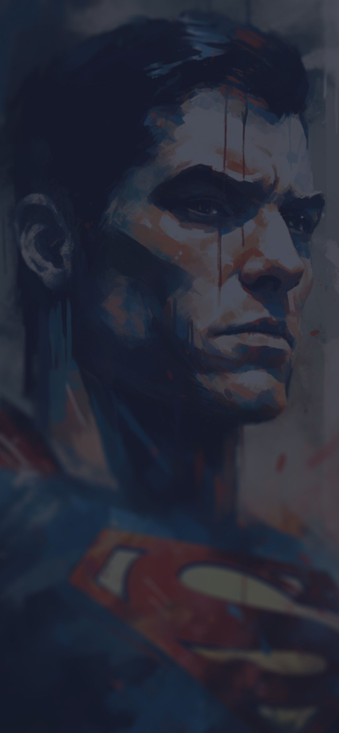 1183x2560 Superman Art Wallpaper Superman Wallpaper for iPhone