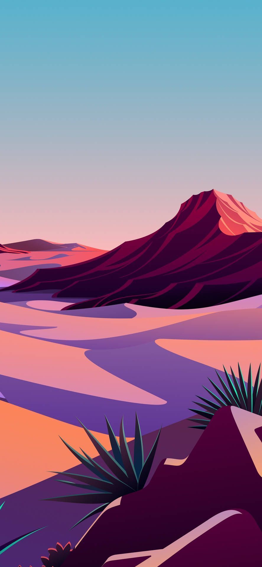 887x1920 Illustration iPhone Wallpaper