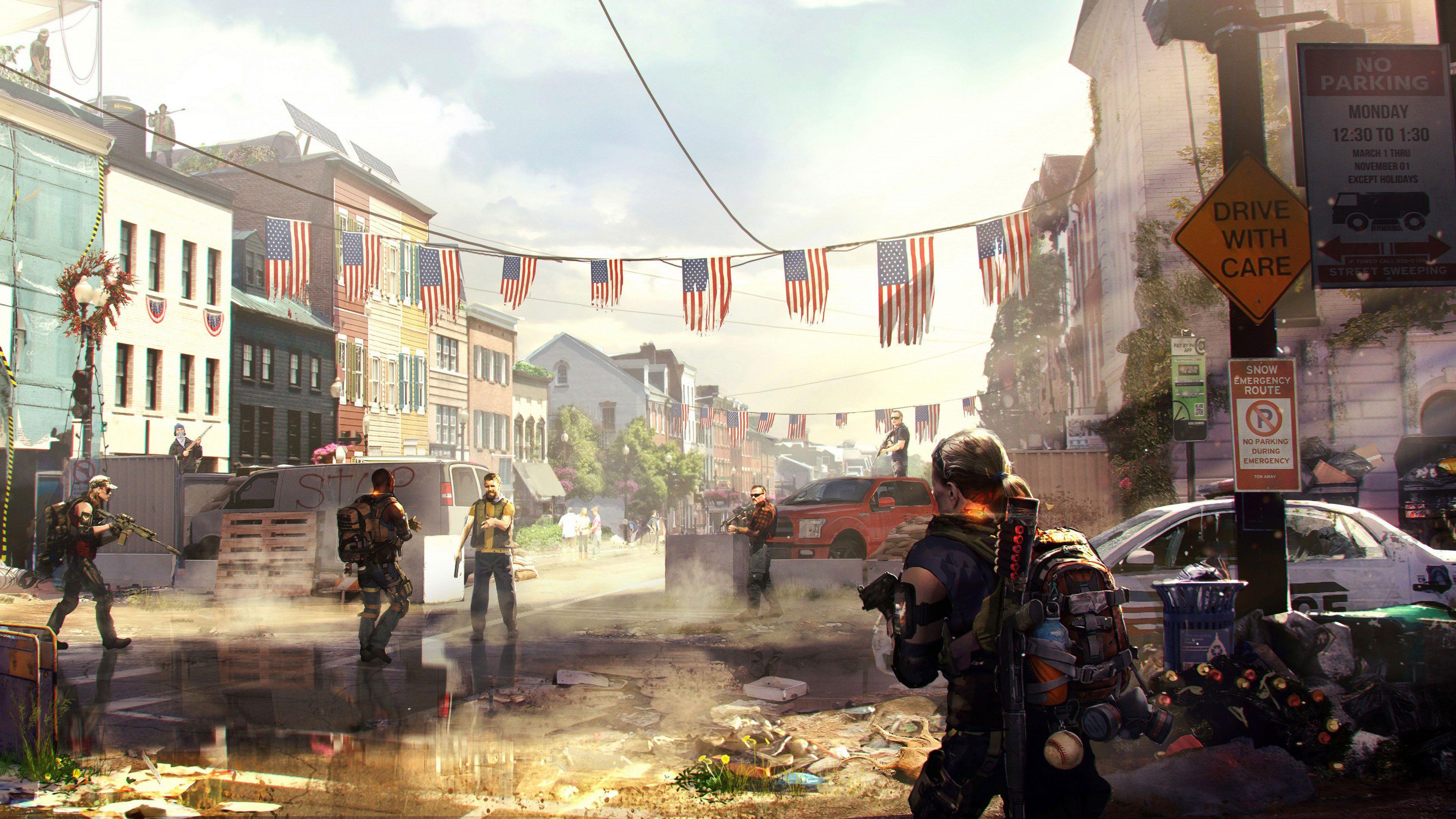 3840x2160 Tom Clancy's The Division 2 Wallpaper in Ultra HDK