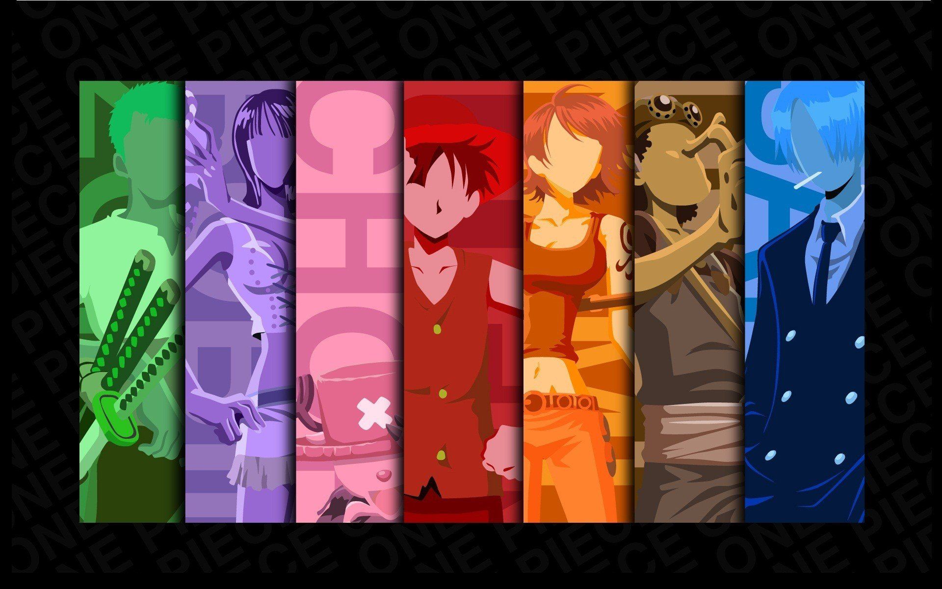 1920x1200 One Piece, Anime vectors, Panels HD Wallpaper / Desktop and Mobile Image & Photo