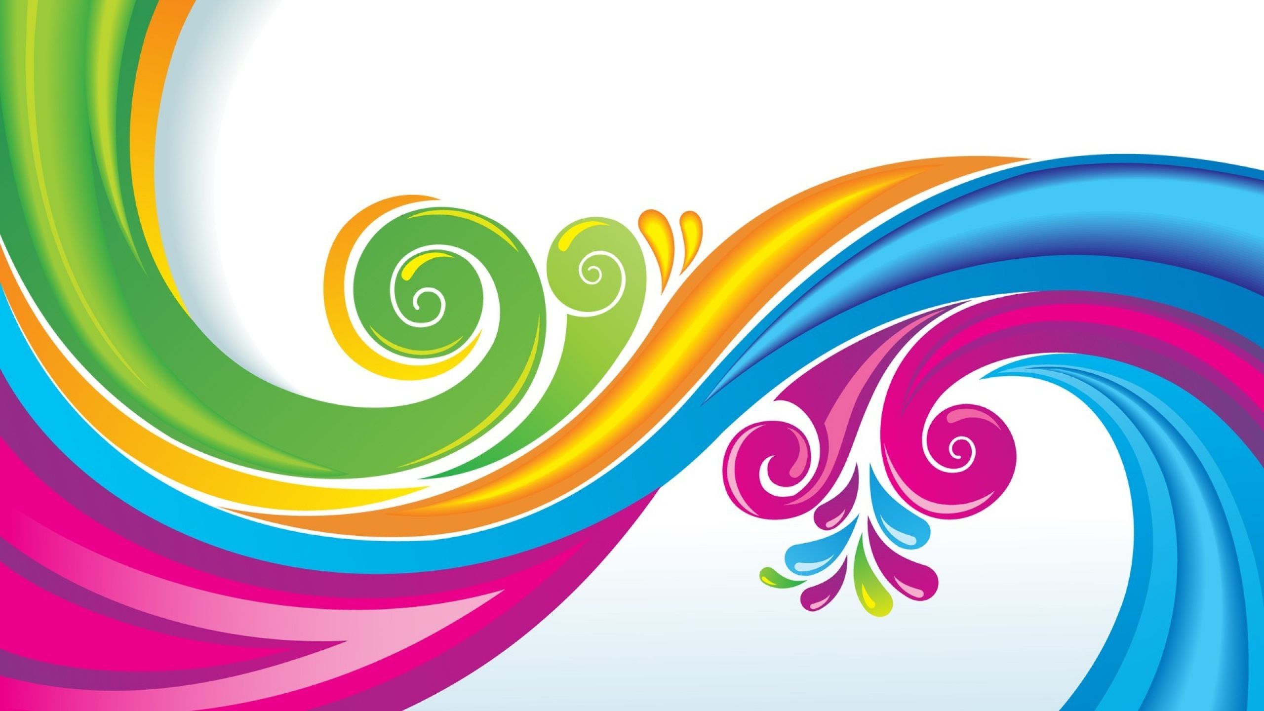 2560x1440 Free download Swirl Vector Art Wallpaper HD Download Of Colorful Wallpaper [2560x1440] for your Desktop, Mobile & Tablet. Explore Vectors Wallpaper. Background Vectors