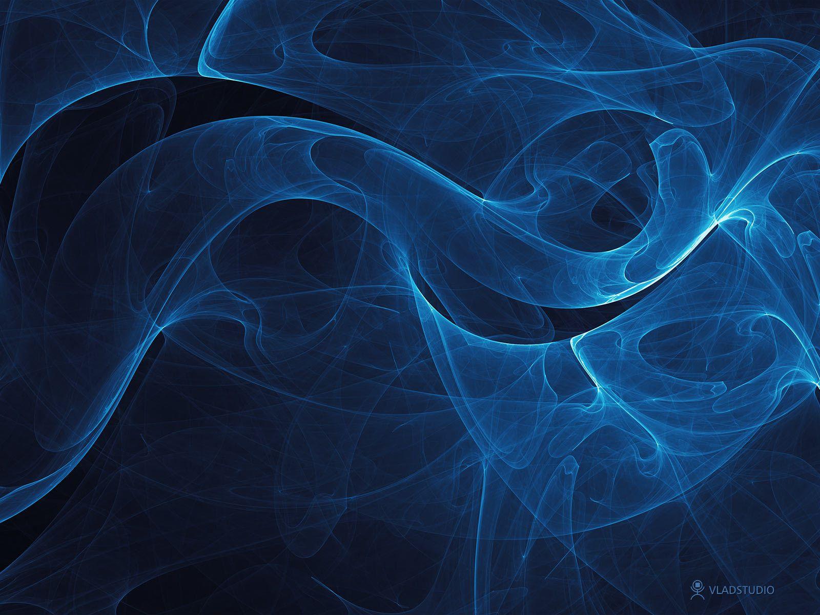 1600x1200 Black and Blue HD Wallpaper