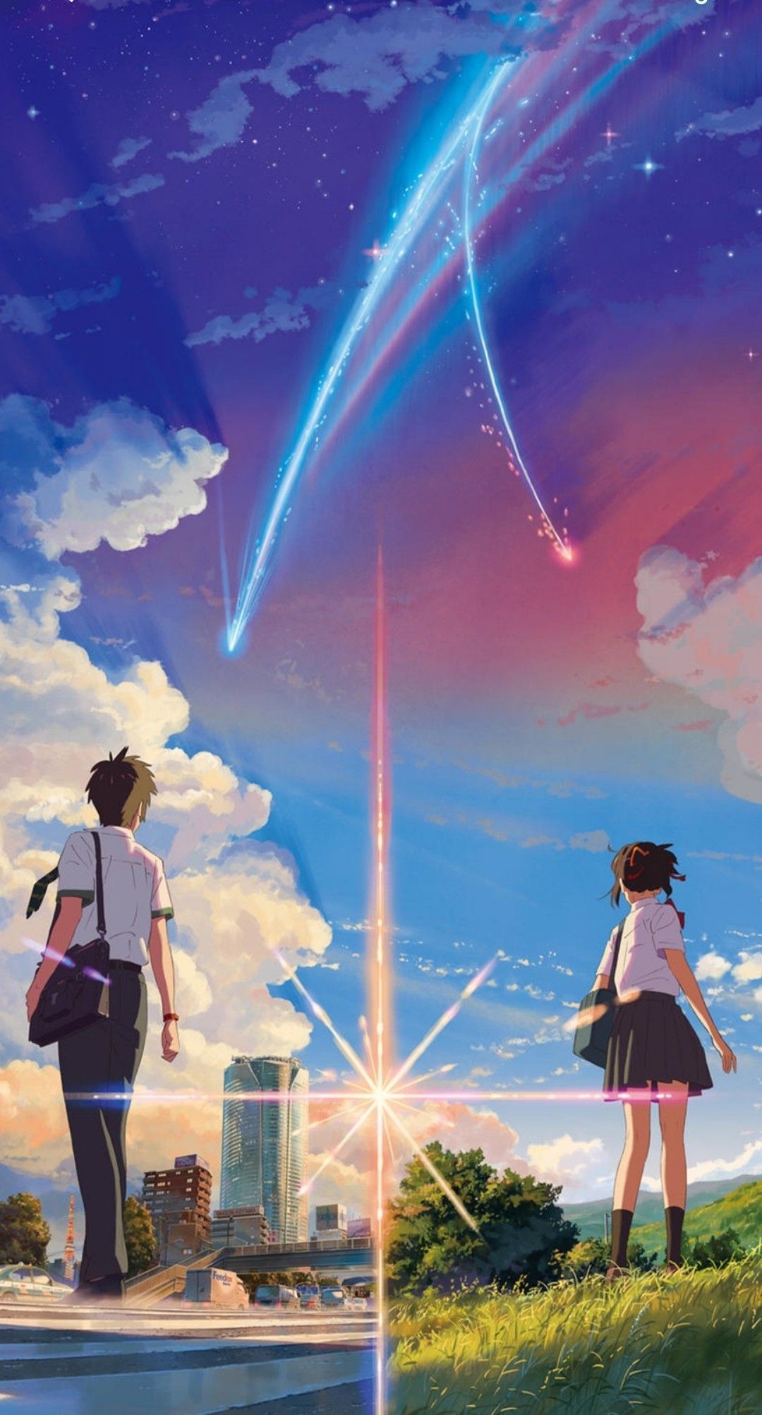 1080x2005 Couple Wallpaper free download. Anime, Anime scenery, Anime artwork wallpaper