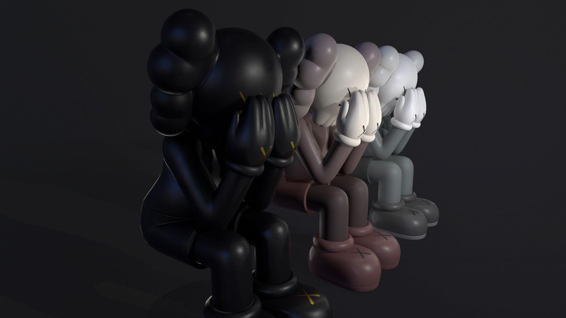 1920x1080 Kaws Companion (Passing Through), Alberto Ángel Manzano