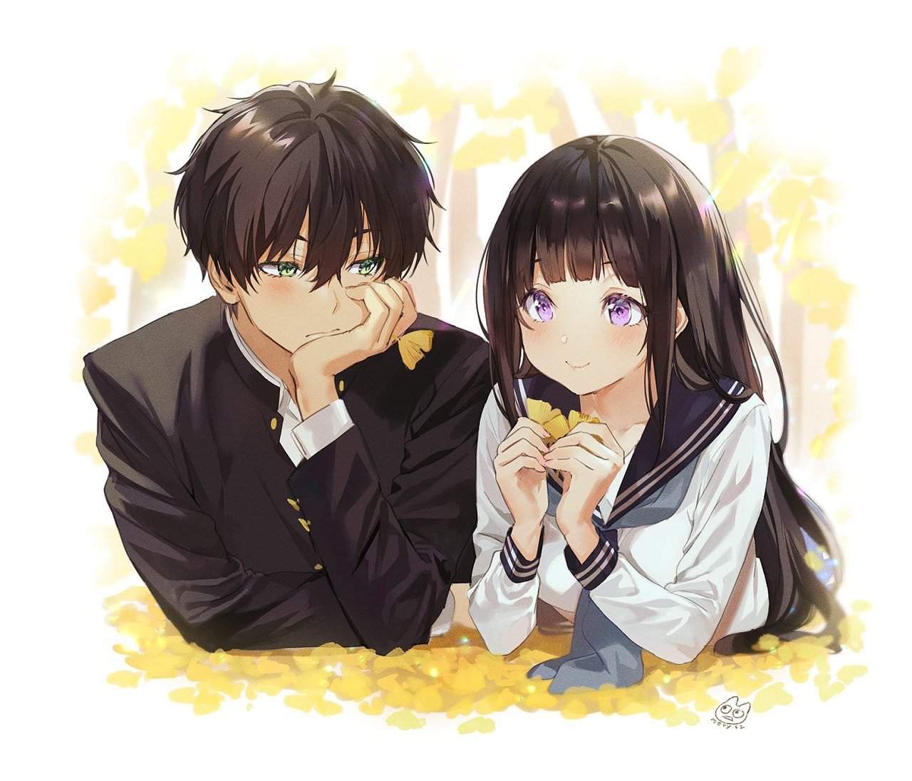 1280x1096 New Anime Couple Wallpaper!! Part 4