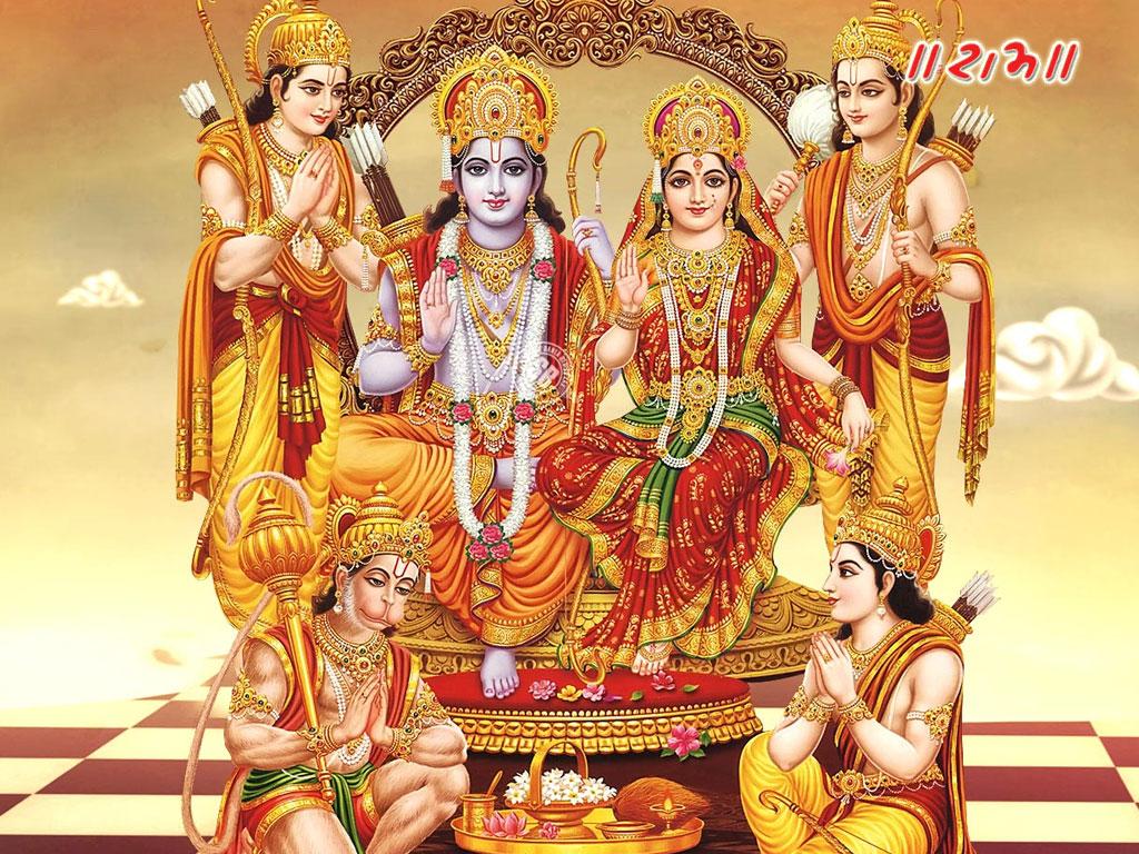 1024x768 Lord Rama Sita Wallpaper