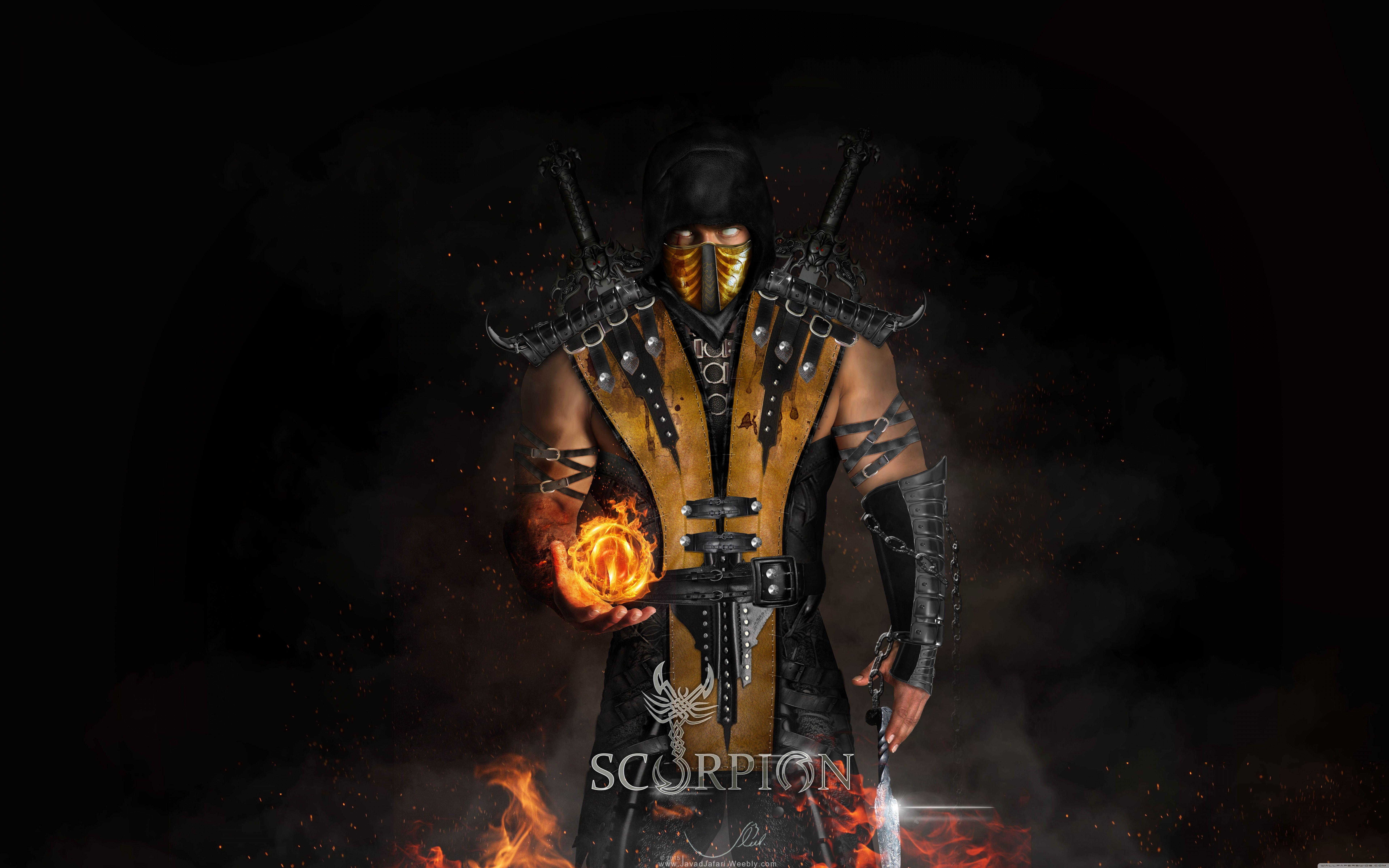 7680x4800 WallpaperMISC Kombat Scorpion HD Wallpaper 29 X 4800