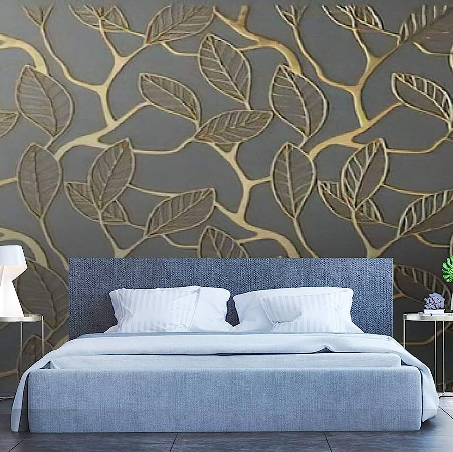 894x891 FEWEGRWEFW Modern 3D Design Removable Wallpaper for Bedroom Living Room 3D Render Gold Lattice Modern Wallpaper Stick and Peel Wall Stickers Home Decor 100 inch x 144 inch