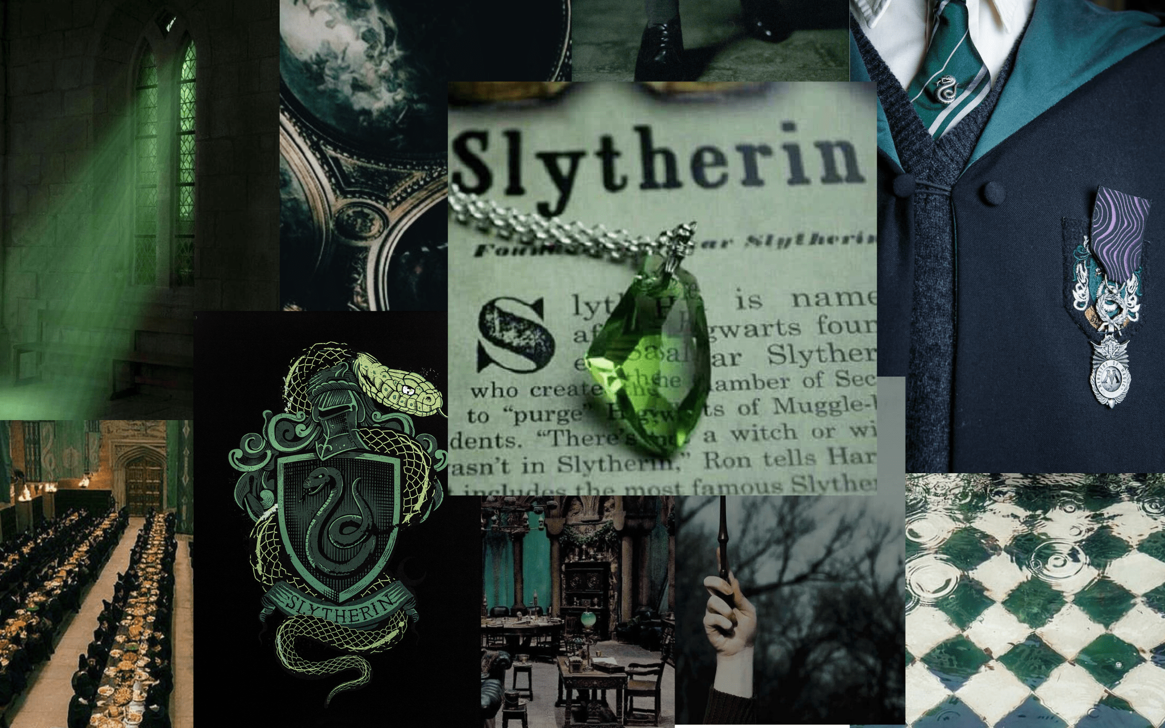 2304x1440 Dark Academia Harry Potter Wallpaper