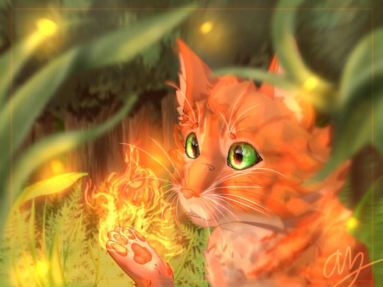 1280x960 Fireheart Discovers his True Power